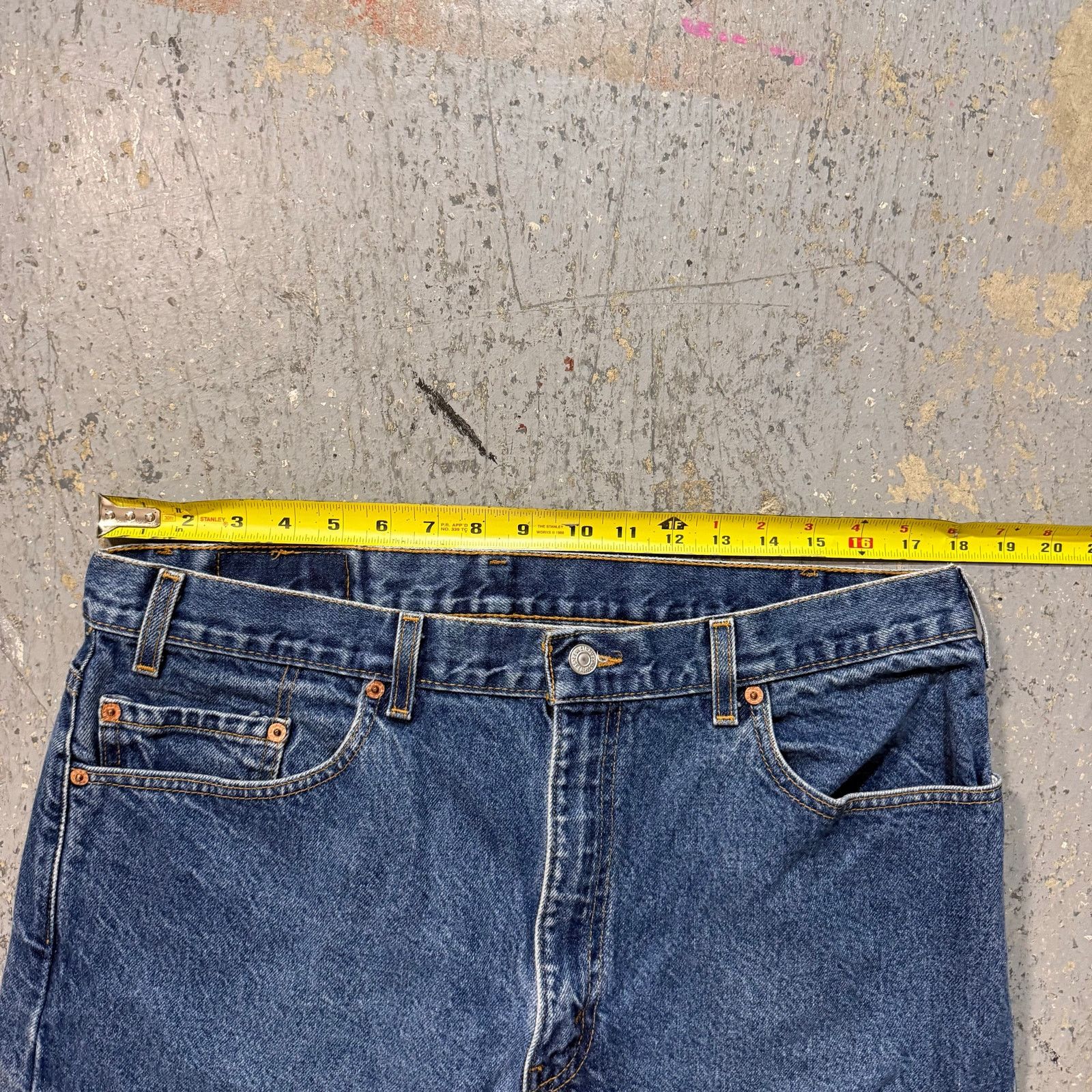 Levi's Vintage 90’s Levi’s 505 Straight Leg Jeans Size US 36 / EU 52 - 7 Thumbnail