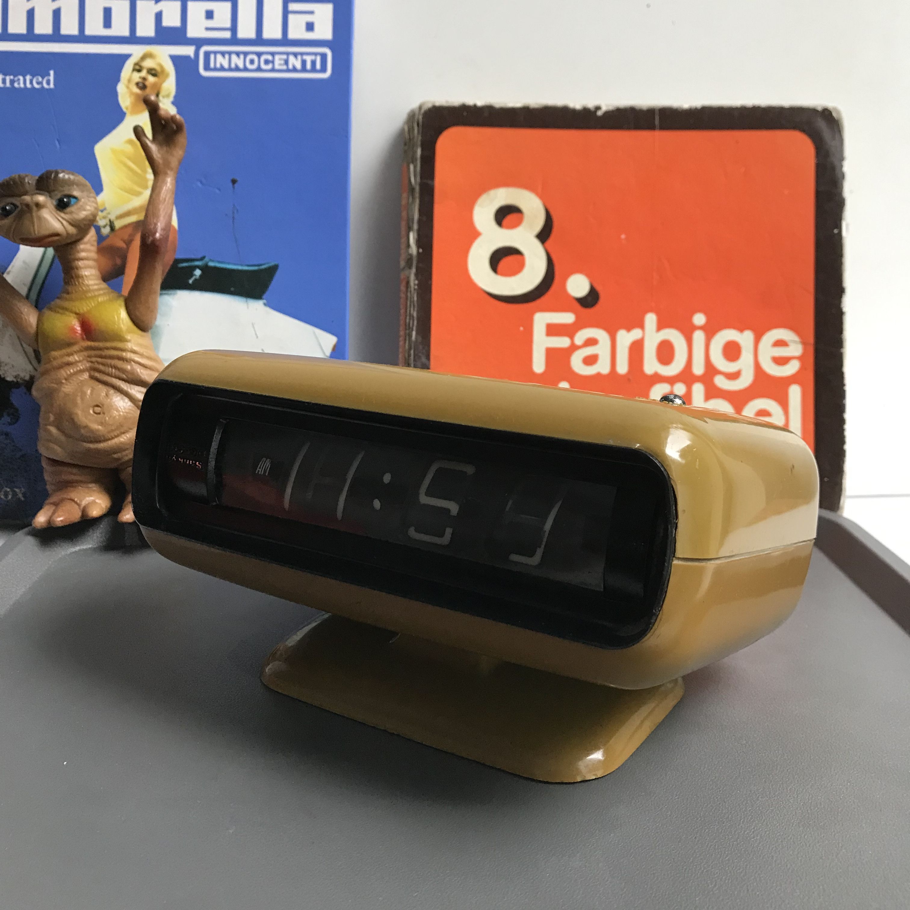 Vintage Vintage Space Age alarm clock Sankyo Digi Glo Flip Flop Size ONE SIZE - 4 Thumbnail