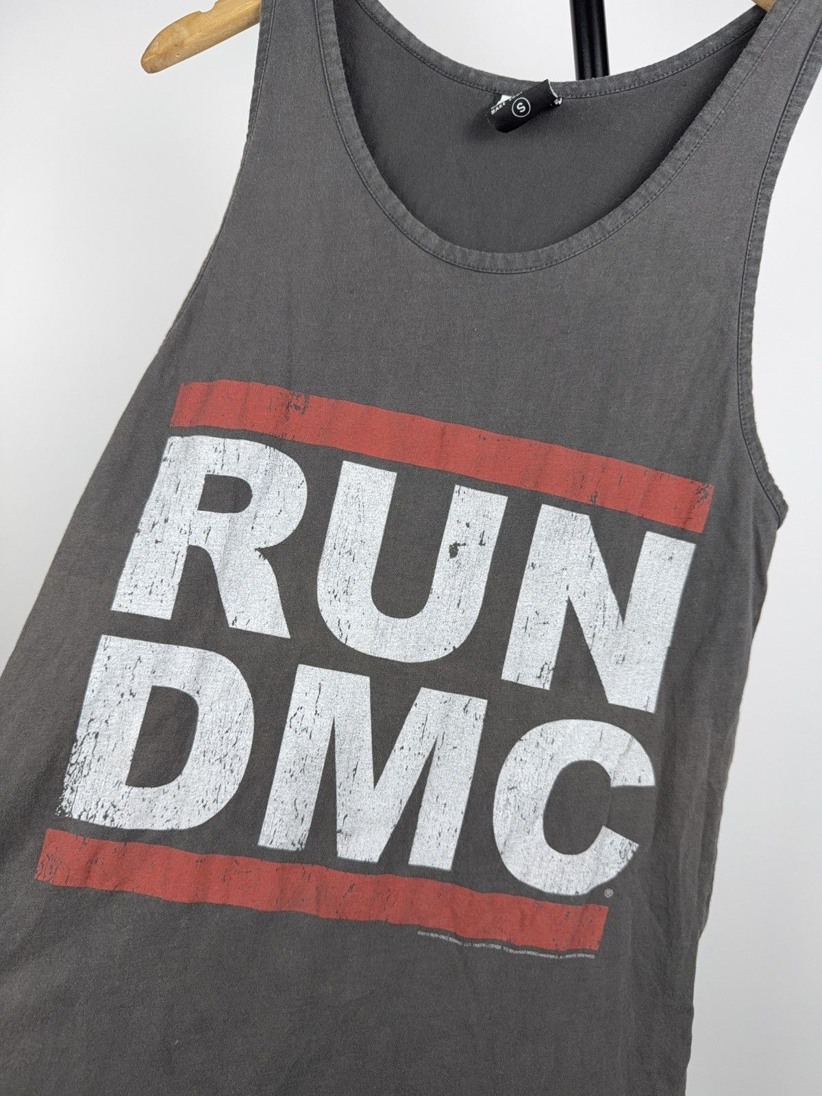 RUN DMC 2015 Faded Run DMC Tank Top Logo Rap Tee Sleeveless S Size S / US 4 / IT 40 - 8 Thumbnail