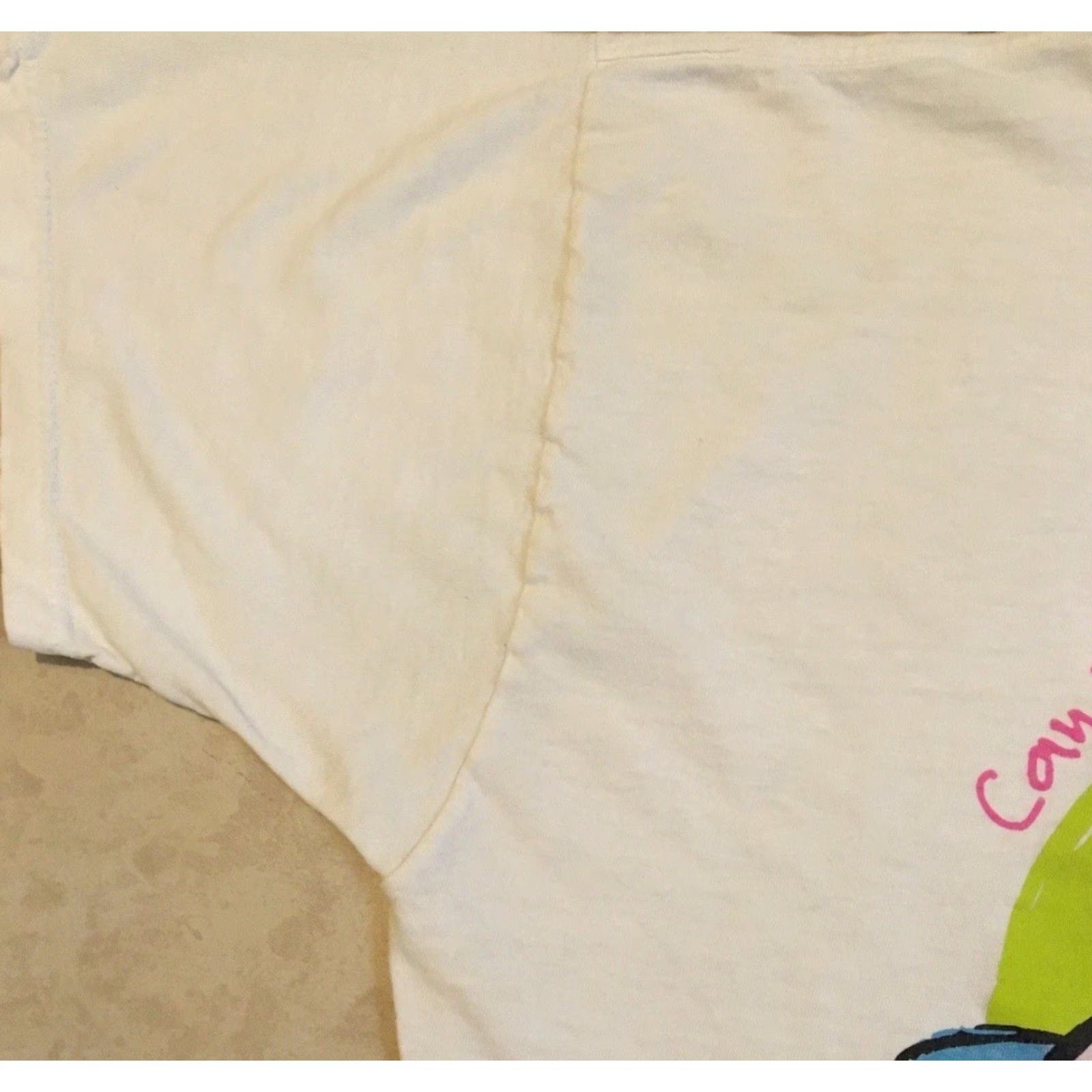 Vintage VINTAGE 90s St Louis Zoo Hippo Shirt XL White Cotton Graphic Tee Mens Size US XL / EU 56 / 4 - 7 Thumbnail