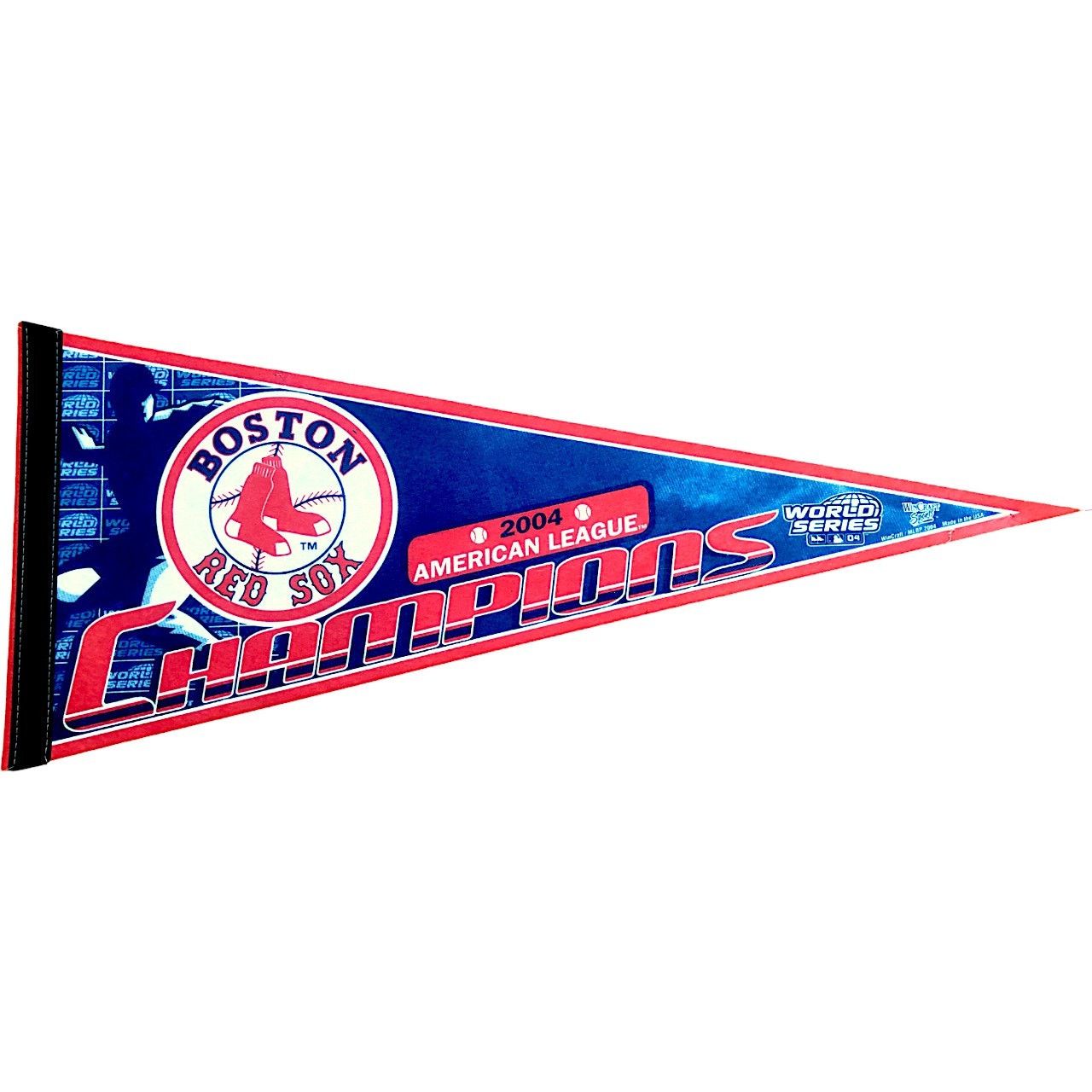 MLB Boston Red Sox 2004 MLB Baseball AL Champions Pennant Size ONE SIZE - 1 Thumbnail