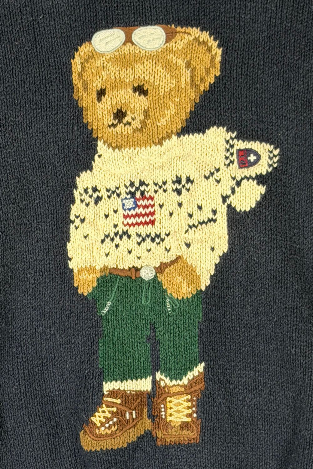 Polo Ralph Lauren Polo Sport Ralph Lauren Polo Bear Sweater fw99 Vintage Knit Size US S / EU 44-46 / 1 - 4 Thumbnail