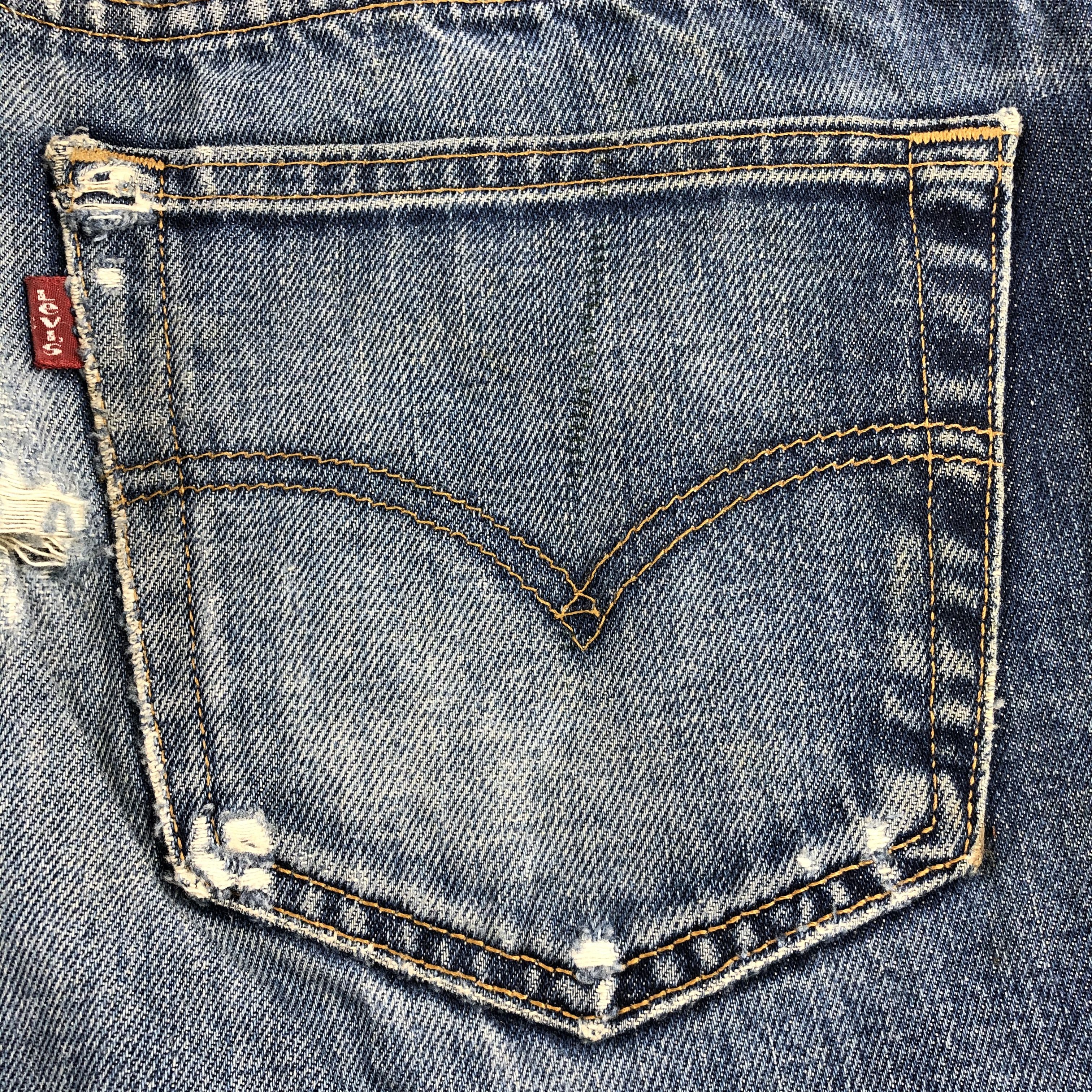 Levi's Vintage 90s Distress Levis 501 Jeans-JM2388 Size US 36 / EU 52 - 8 Thumbnail