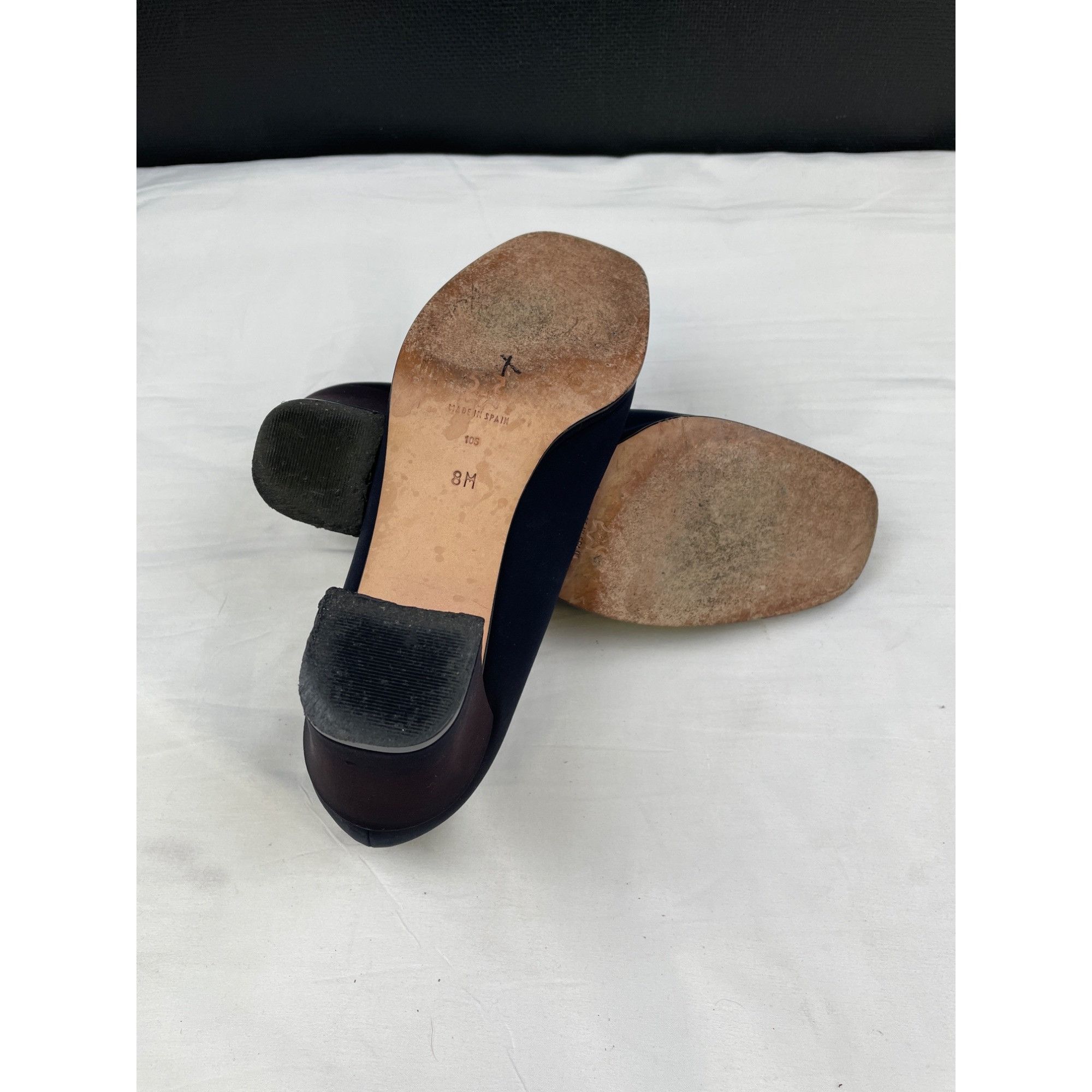 Evan Picone Evan Picone Women's Blue Fabric Shoes/Heels 2.5" Spain Size Size US 8 / IT 38 - 7 Thumbnail