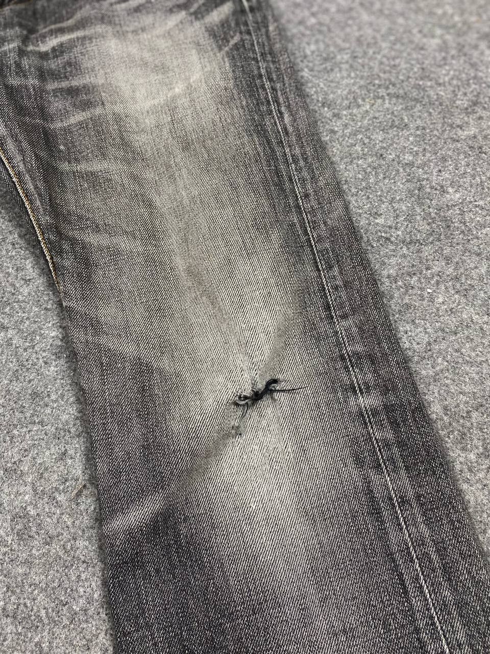 Japanese Brand back number japanese brand distressed denim nice design Size US 29 - 10 Thumbnail