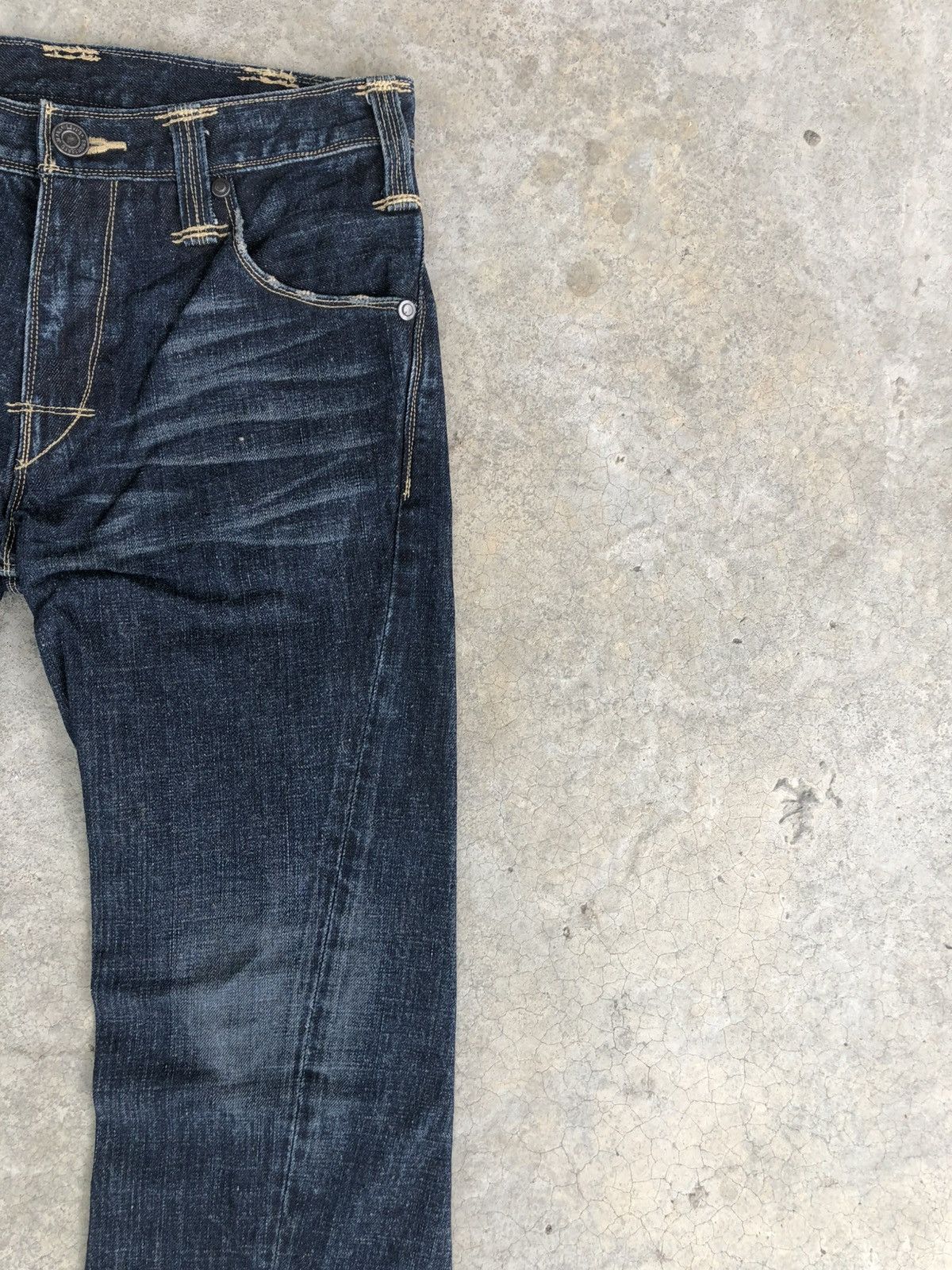 Levi's Flared Levis Engineered Bootcut Distressed Denim Size US 30 / EU 46 - 5 Thumbnail