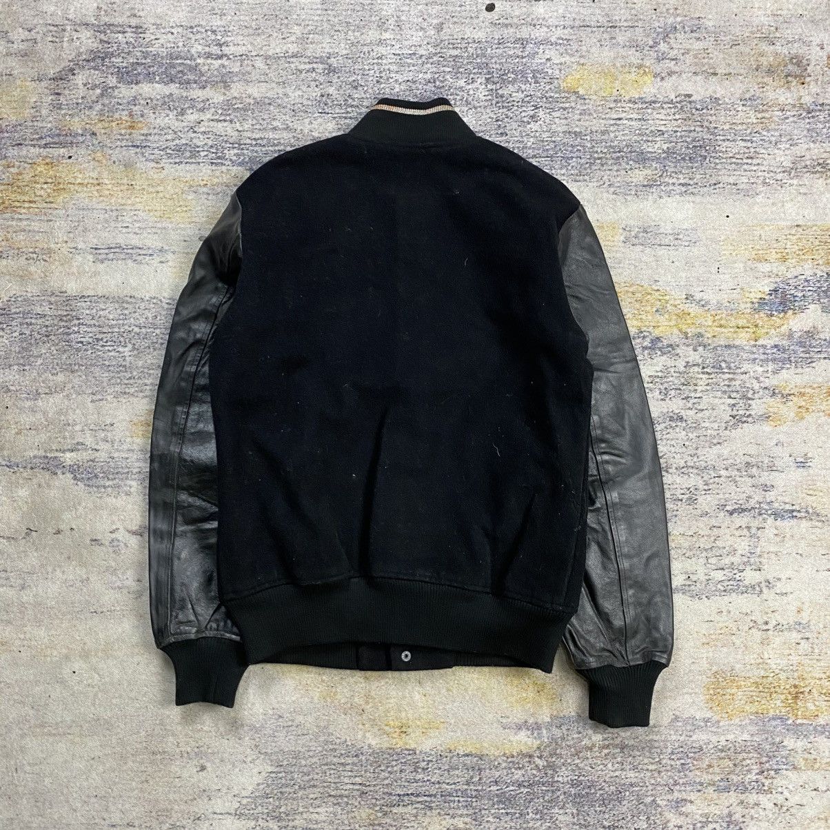 Y-3 Y-3 yohji yamamoto wool varsity mix leather Size US XS / EU 42 / 0 - 2 Thumbnail