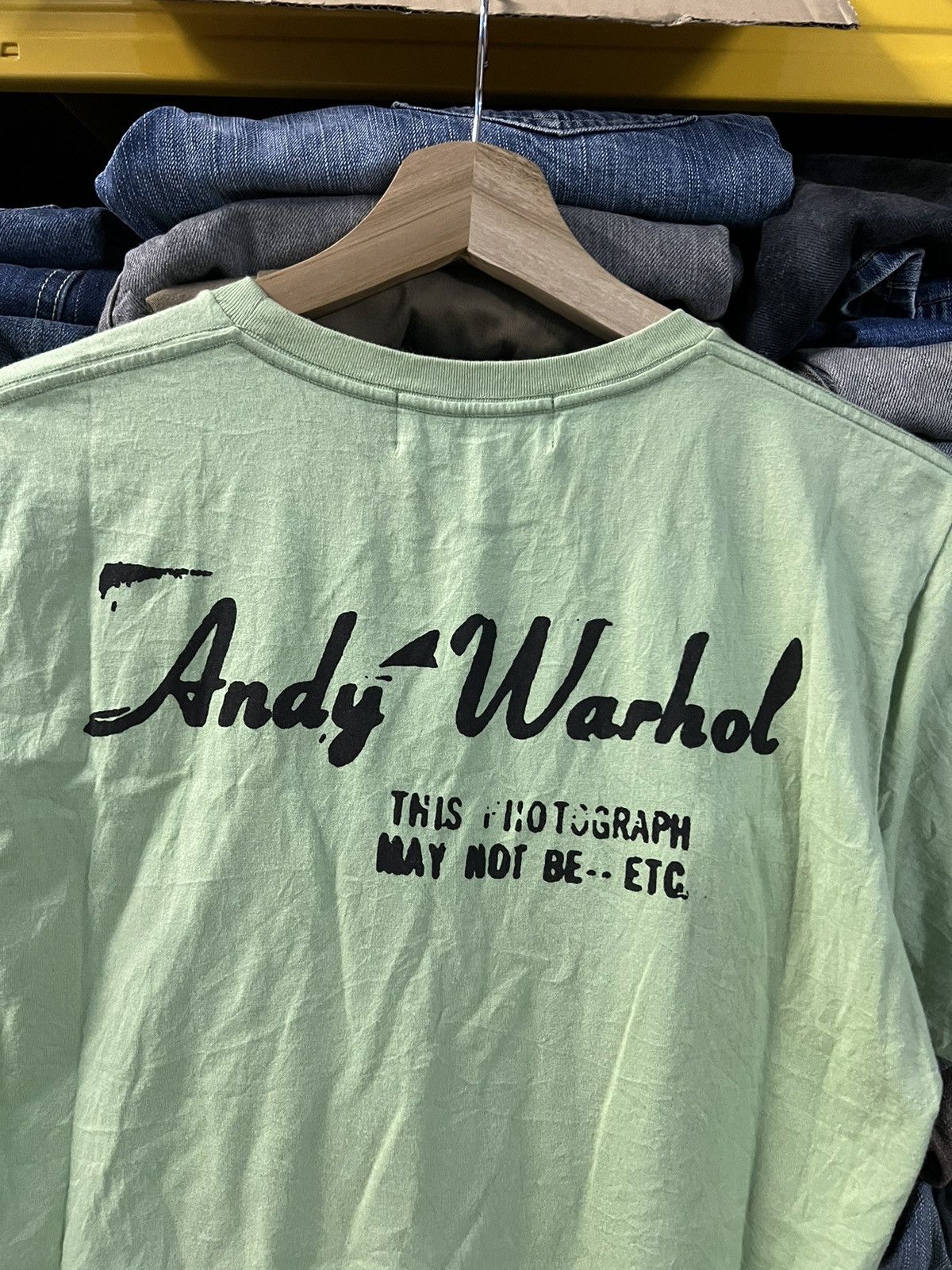 Andy Warhol × Hysteric Glamour × Vintage Vintage Hysteric Glamour X Andy Warhol Tee Size US S / EU 44-46 / 1 - 7 Thumbnail