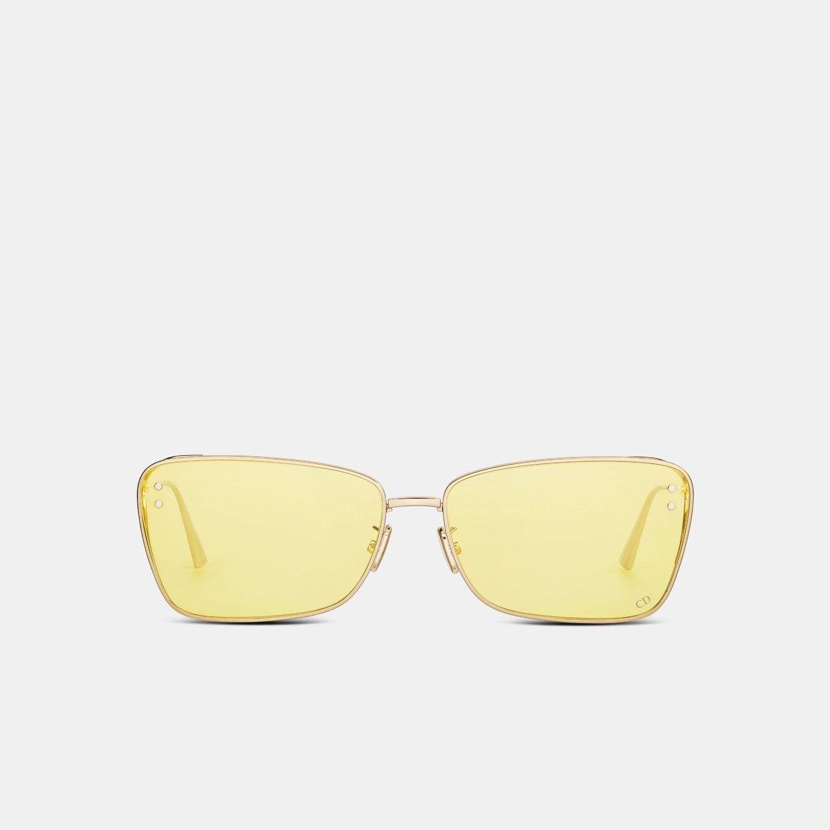 image of Dior O1Bcso1Str0324 Sunglass In Yellow, Women's