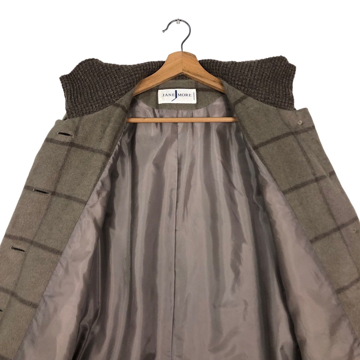 Japanese Brand 🔥Vintage Chore Wool Jacket Jane More Tartan Issey Miyake Size US L / EU 52-54 / 3 - 14 Thumbnail
