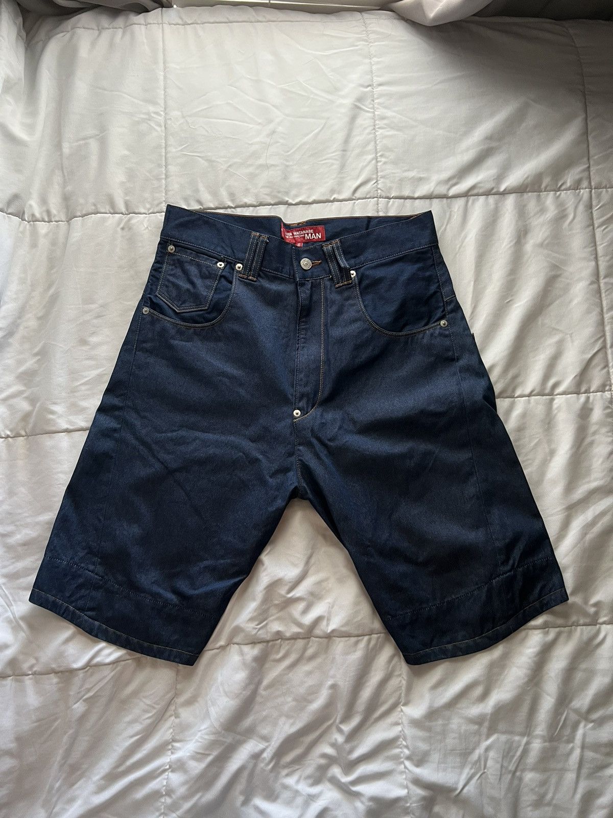 Comme des Garcons Levi’s Comme des garçons MAN Junta Watanabe Denim shorts Size US 30 / EU 46 - 1 Thumbnail