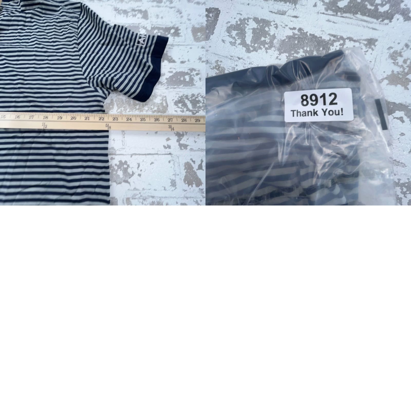 TravisMathew Travis Mathew Polo Shirt Men XL Blue Striped Pima Golf Tennis Size US XL / EU 56 / 4 - 8 Thumbnail