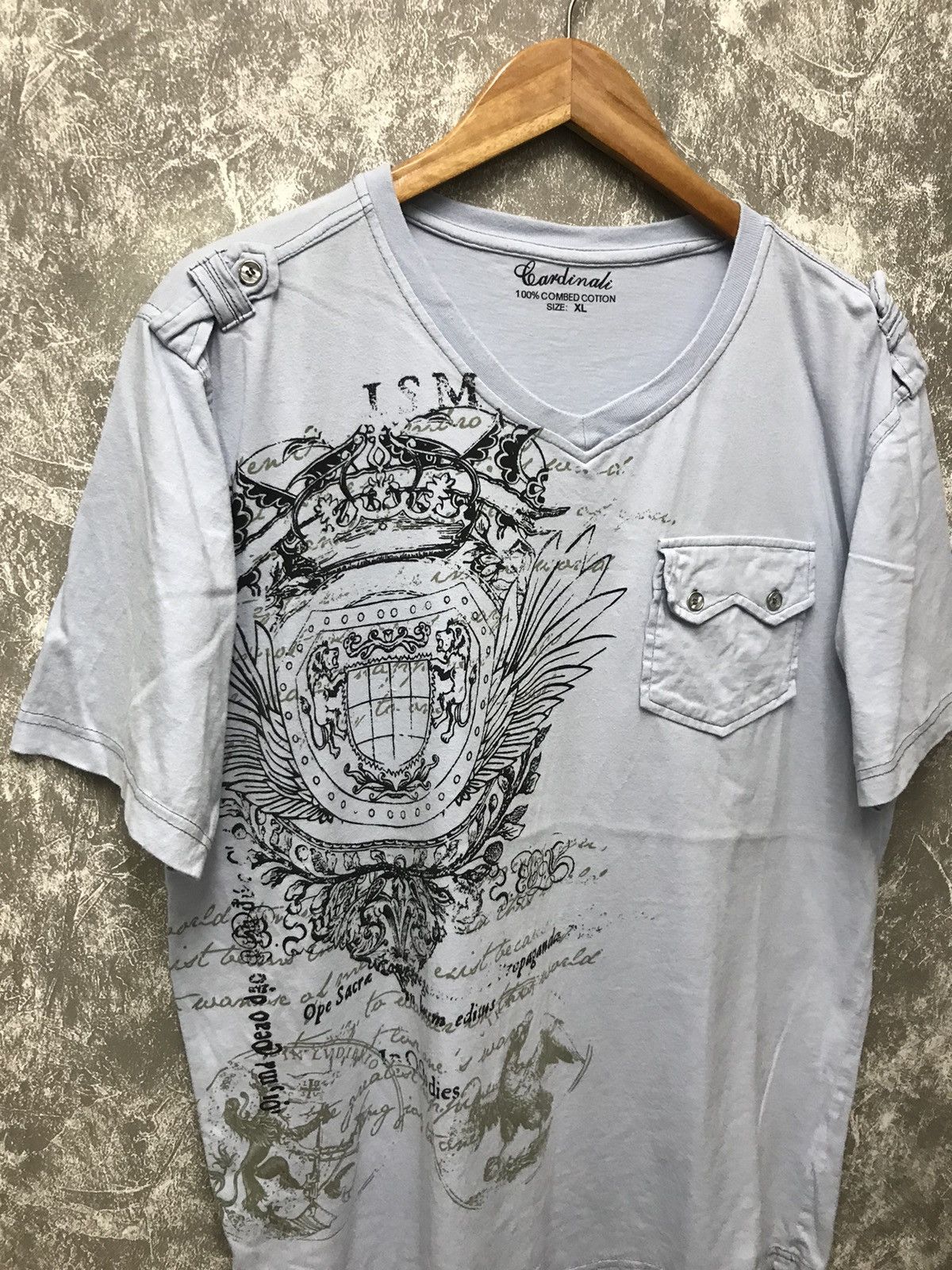 Affliction × Ed Hardy × Southpole Affliction Lion Wing Y2K Graphic Tee Size US XL / EU 56 / 4 - 5 Thumbnail