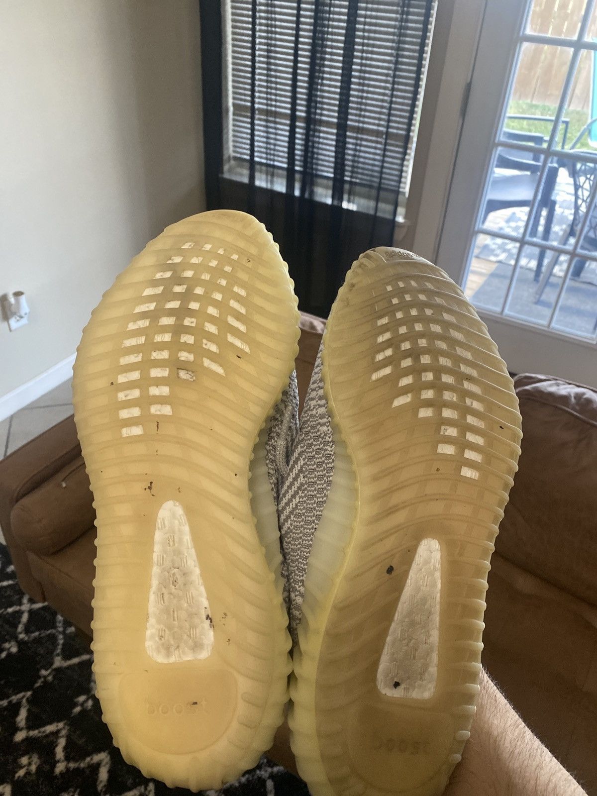 Yeezy adidas Yeezy Boost 350 V2 Static Non-Reflective Size US 10.5 / EU 43-44 - 6 Thumbnail