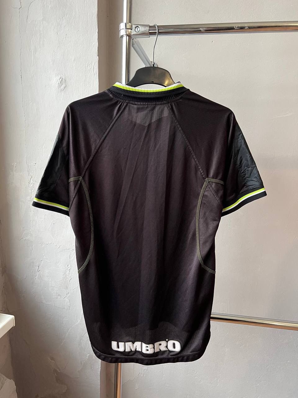 Umbro 1998/99 MANCHESTER UNITED THIRD SOCCER JERSEY FOOTBALL SHIRT Size US M / EU 48-50 / 2 - 14 Thumbnail