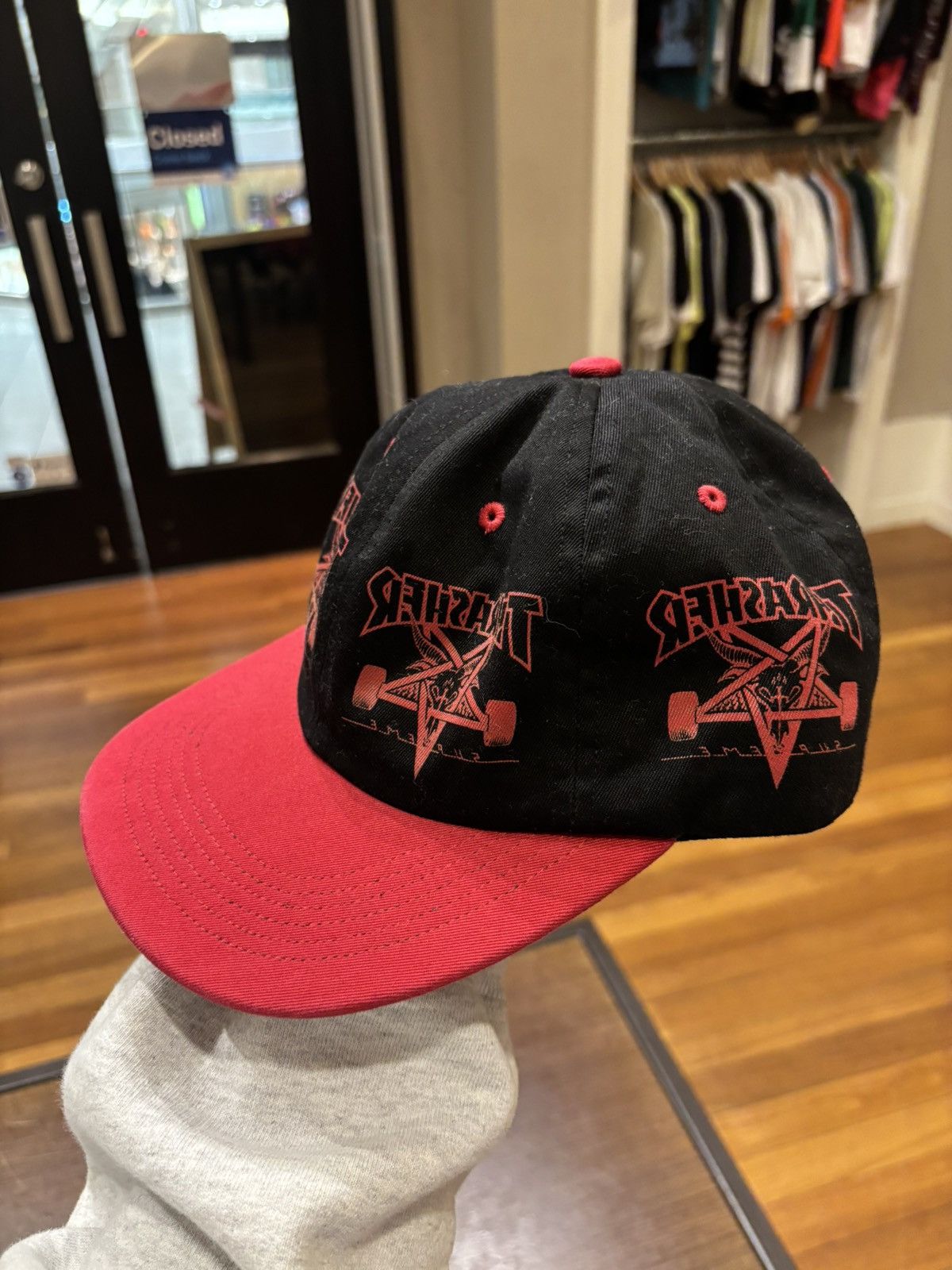 Supreme × Thrasher Supreme Thrasher Cap Size ONE SIZE - 3 Thumbnail