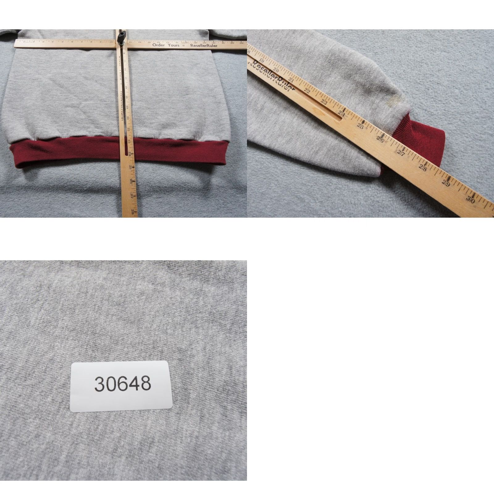 McGregor VINTAGE MacGregor Sweatshirt Womens Large Gray Raglan Crewneck 90s Sweater Ladies Size L / US 10 / IT 46 - 10 Thumbnail