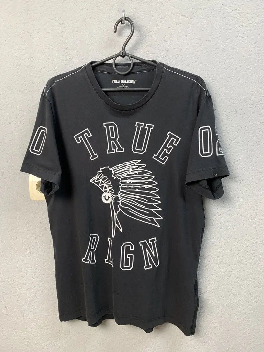 Japanese Brand Vintage True Religion T Shirt Y2k Streetwear Japanese style Size US M / EU 48-50 / 2 - 2 Thumbnail