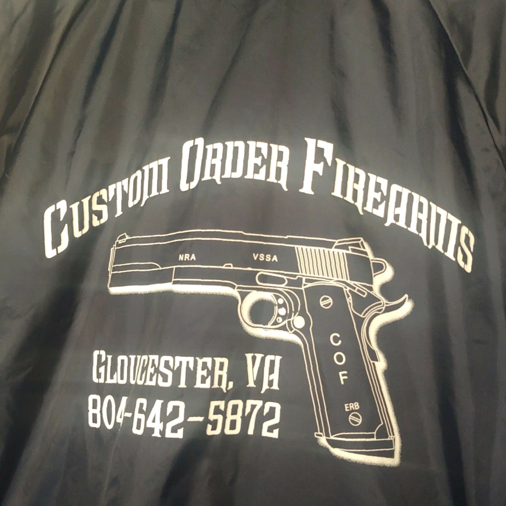 Augusta Sportswear VINTAGE Custom Order Firearms Jacket S Gloucester VA Augusta Sportswear Snap Nylon Size US S / EU 44-46 / 1 - 4 Thumbnail