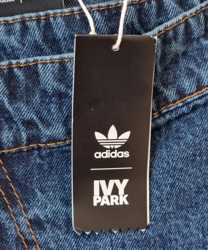 Adidas × If Six Was Nine Final Drop! adidas x Ivy Park Denim Wide-Leg Snap Pants Size US 36 / EU 52 - 11 Thumbnail