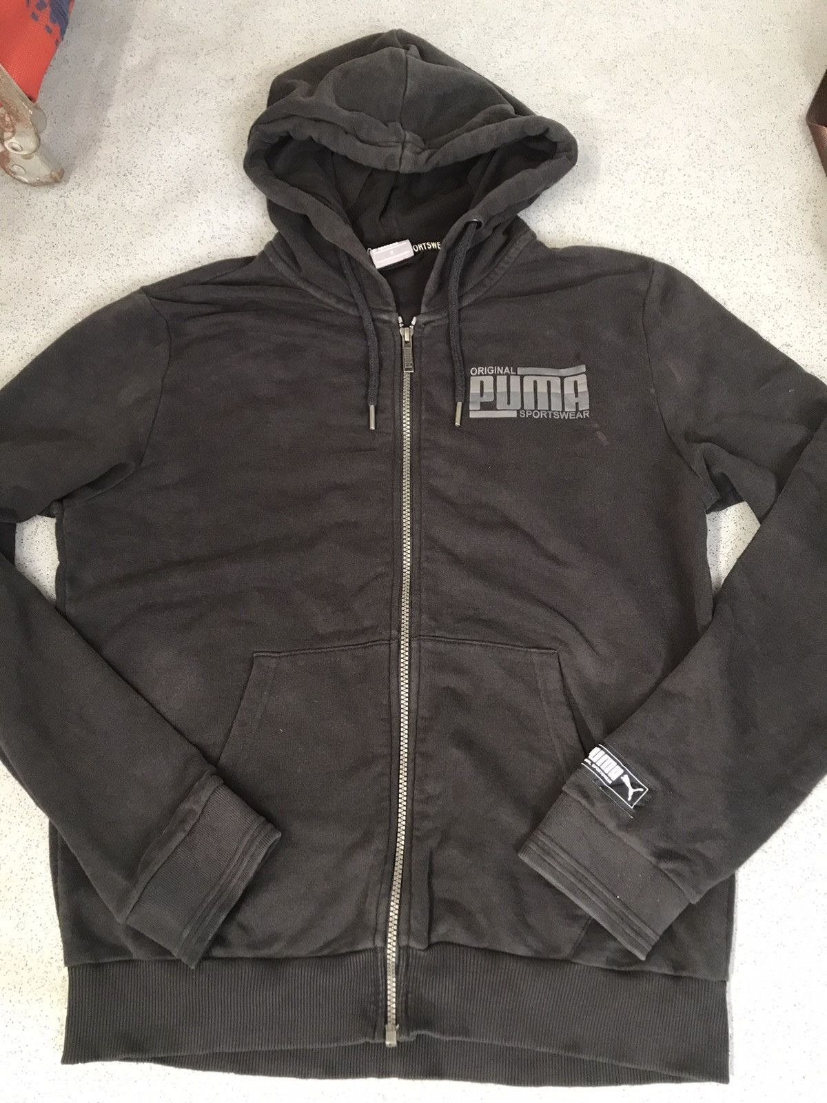 Japanese Brand × Puma × Vintage Vintage Puma sportswear zipper hoodie Size US M / EU 48-50 / 2 - 1 Thumbnail