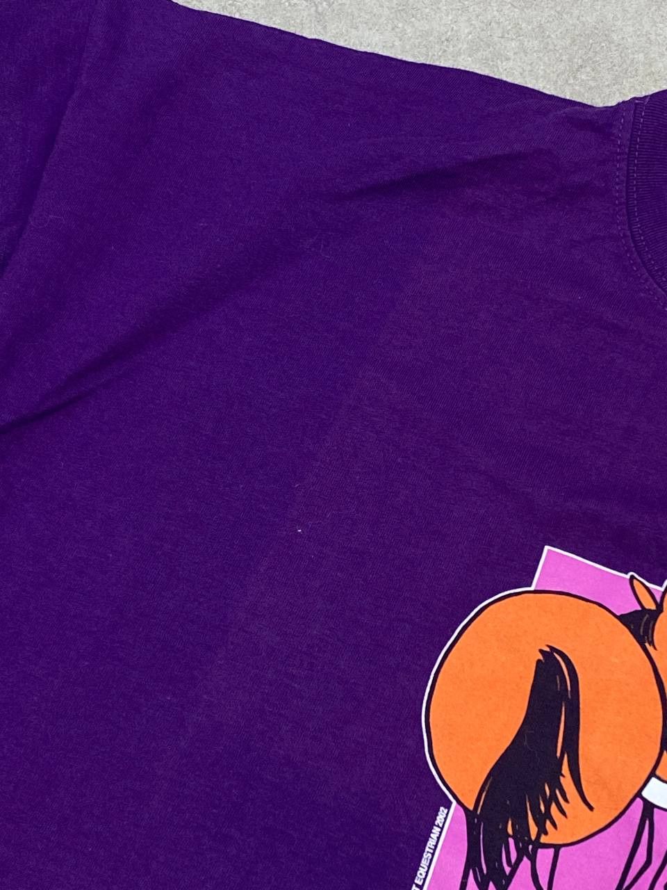 Cartoon Network Vintage Figment Disney 2002 Horses Trouble! Promo T-Shirt Size US M / EU 48-50 / 2 - 9 Thumbnail
