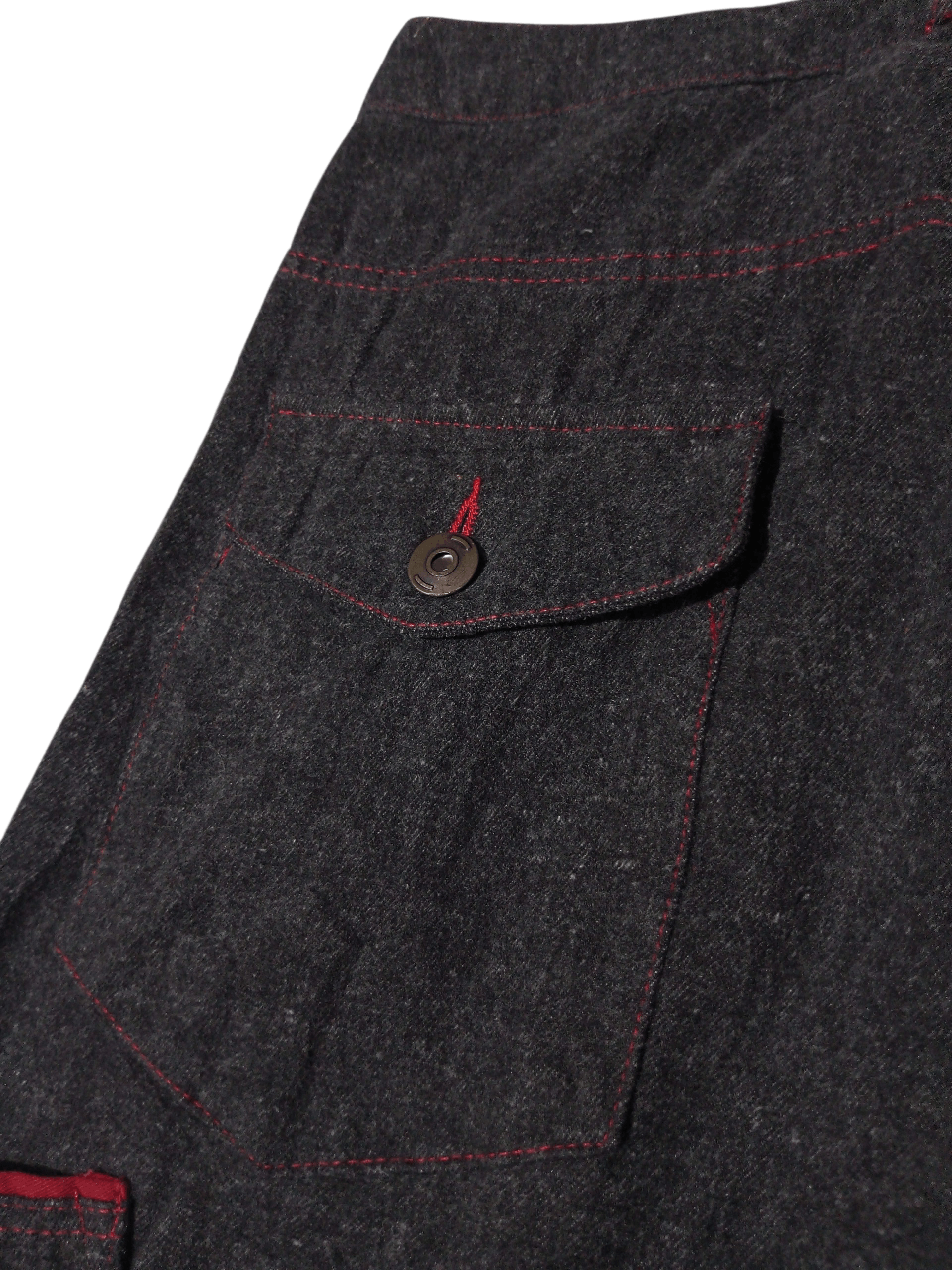 20471120 Vintage chinism multi pocket grey denim Size US 31 - 7 Thumbnail