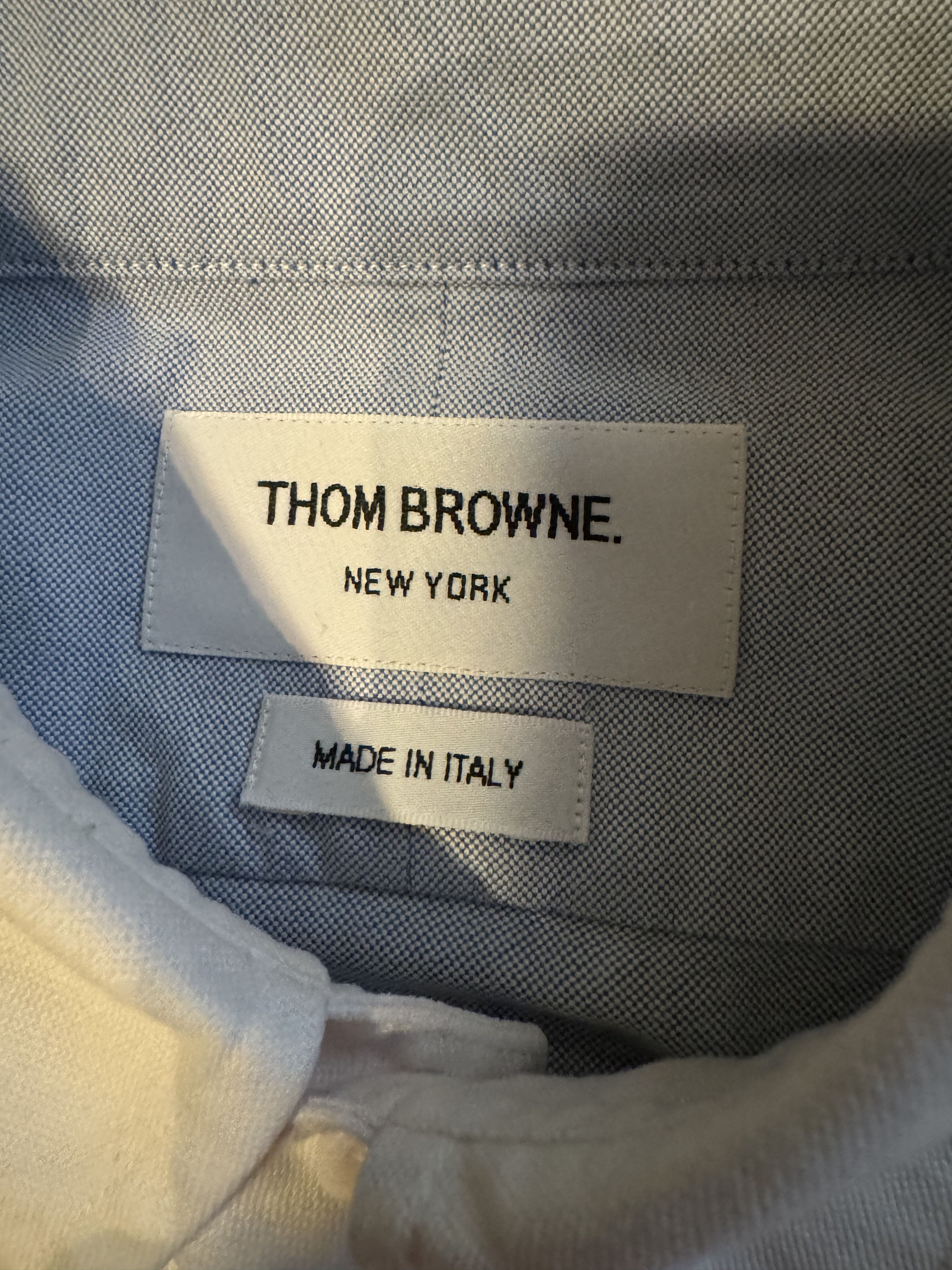Thom Browne Balenciaga Long Sleeve Shirt, Slim Fit Size US M / EU 48-50 / 2 - 5 Thumbnail