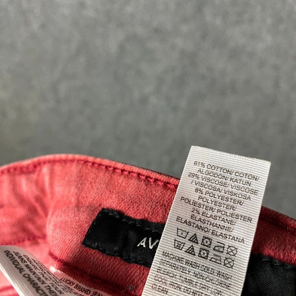 Lucky Brand Lucky Brand Jeans Women's 2/26 Ankle Stretch Ava Skinny Size 26" / US 2 / IT 38 - 9 Thumbnail