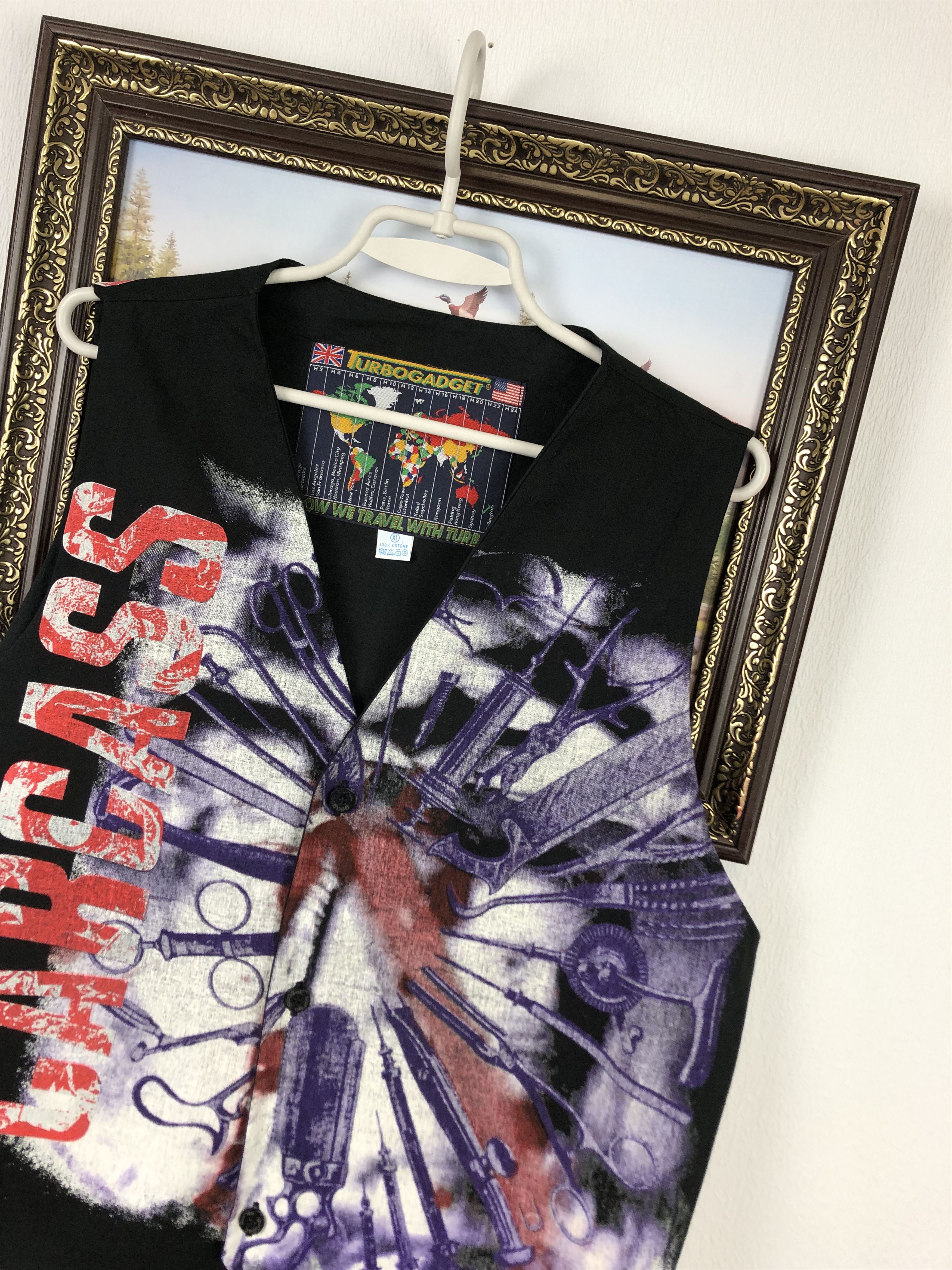 Band Tees × Vintage Vintage Carcass Vest Shirt Death Metal Hardcore Grind Core Size US XL / EU 56 / 4 - 4 Thumbnail