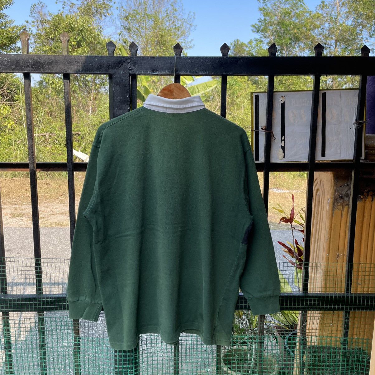 Polo Ralph Lauren 🔥Vintage Polo Ralph Lauren Small Pony Logo Rugby Shirts Size US L / EU 52-54 / 3 - 2 Thumbnail