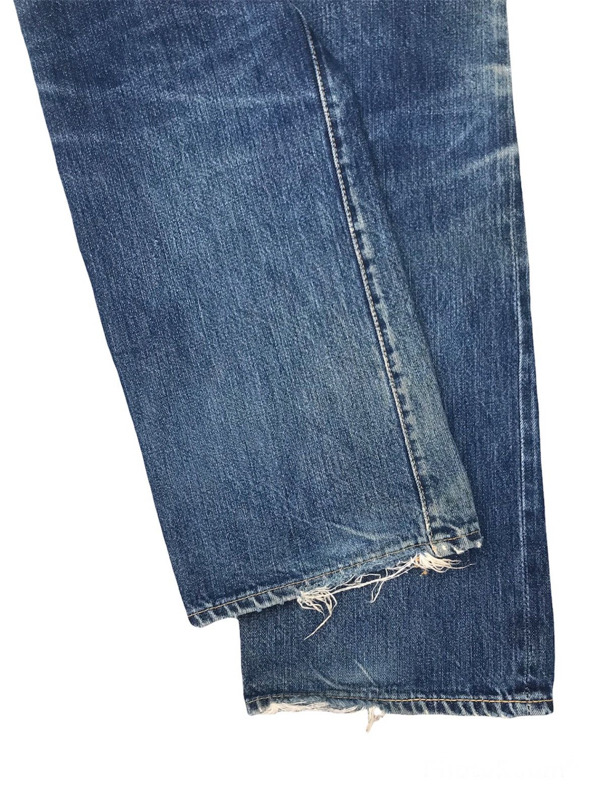 Levi's Vintage Clothing 501XX Big E LVC Laurel Leaf Donut Button Denim Size US 30 / EU 46 - 8 Thumbnail