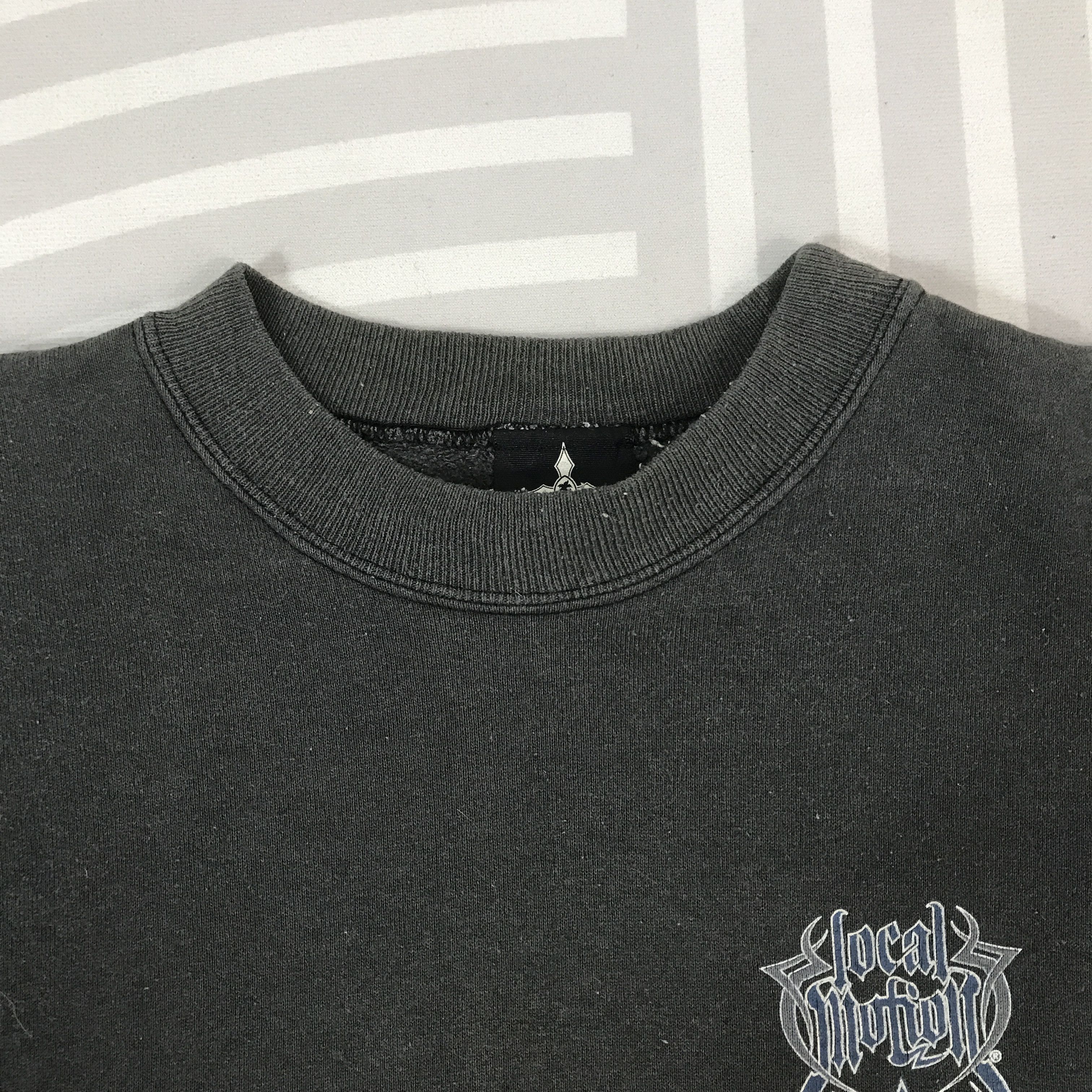 Japanese Brand Vintage Local Motion gothic design Sweatshirt Size US L / EU 52-54 / 3 - 8 Thumbnail