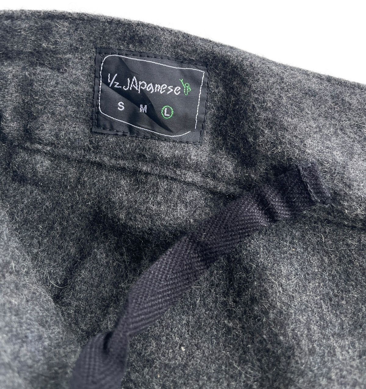 Japanese Brand Highwaist Baggy Layered Yohji Yamamoto Style Trousers Size US 33 - 8 Thumbnail