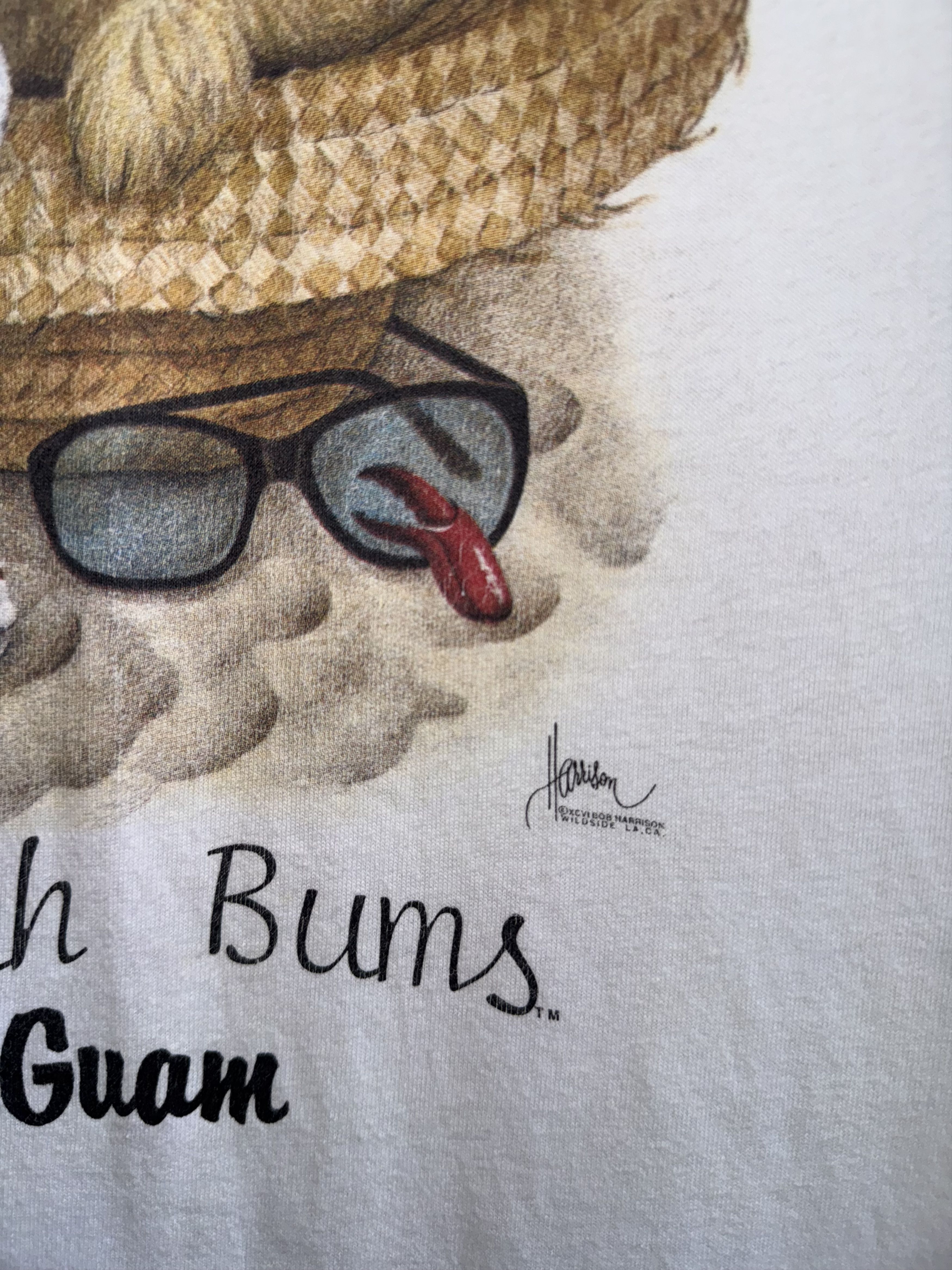 Vintage Beach Bums Cat Vintage T-Shirt Size US L / EU 52-54 / 3 - 3 Thumbnail