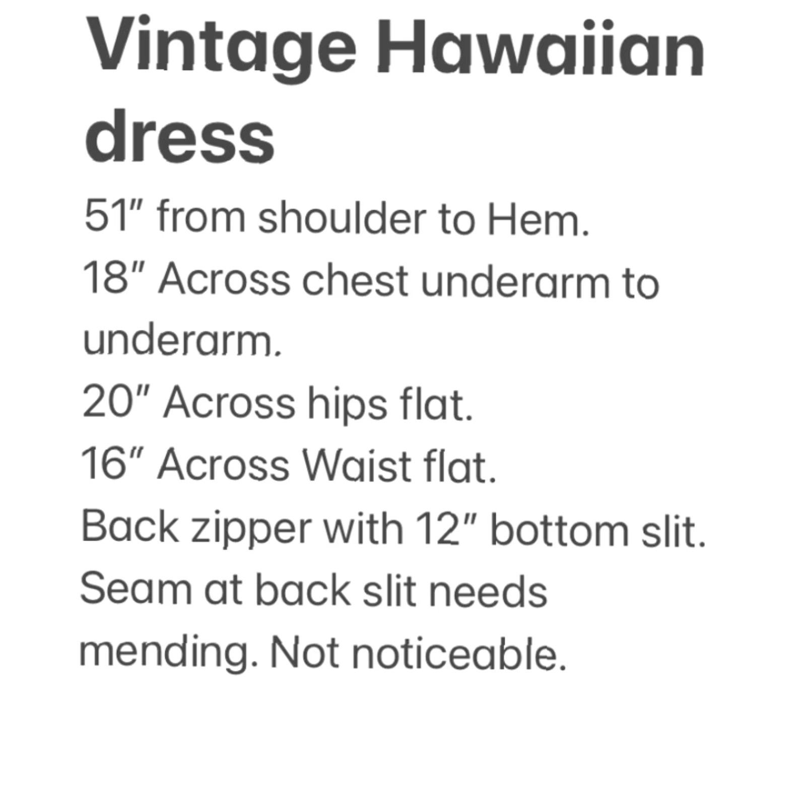 Hilo Hattie VINTAGE Hilo Hattie Hawaiian Aloha Sundress Blue Floral Size 10 Womens Size XXS / US 00 / IT 34 - 8 Thumbnail