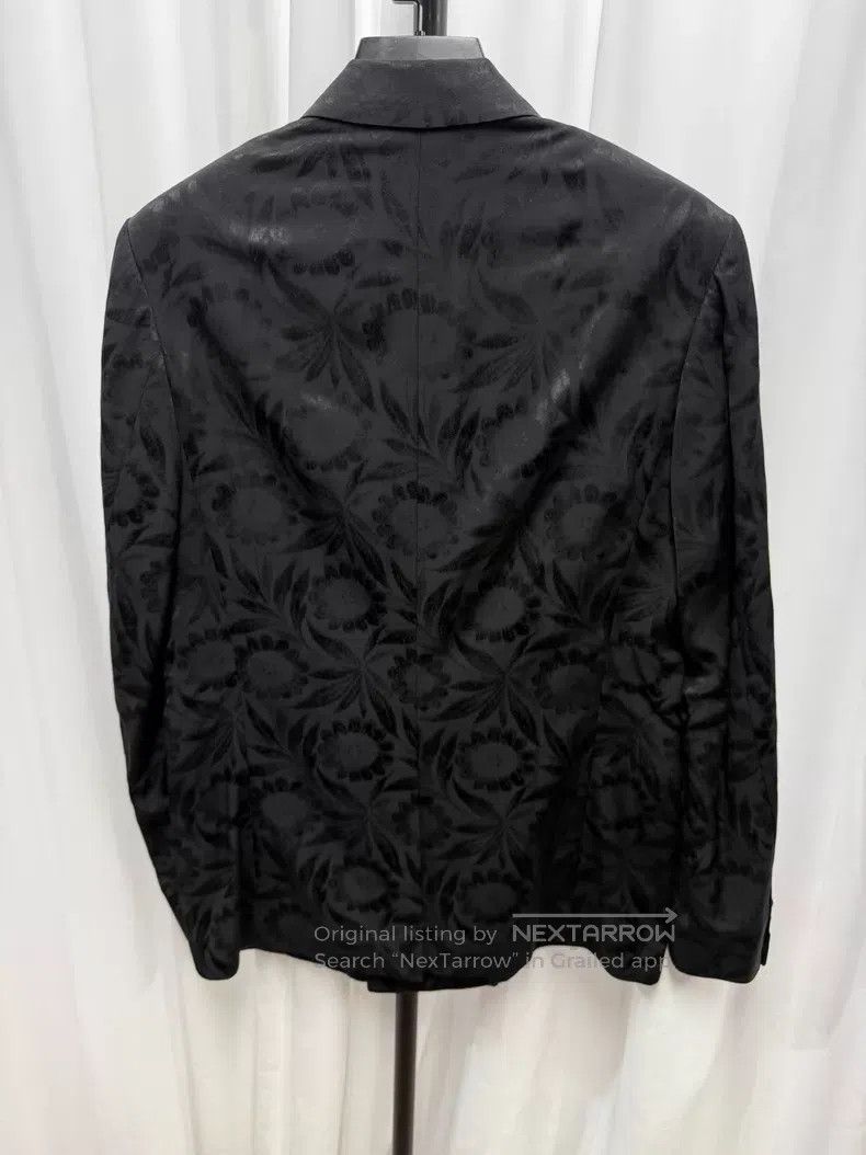 Dries Van Noten DRIES VAN NOTEN Silk Jacquard Jacket Size US S / EU 44-46 / 1 - 7 Thumbnail