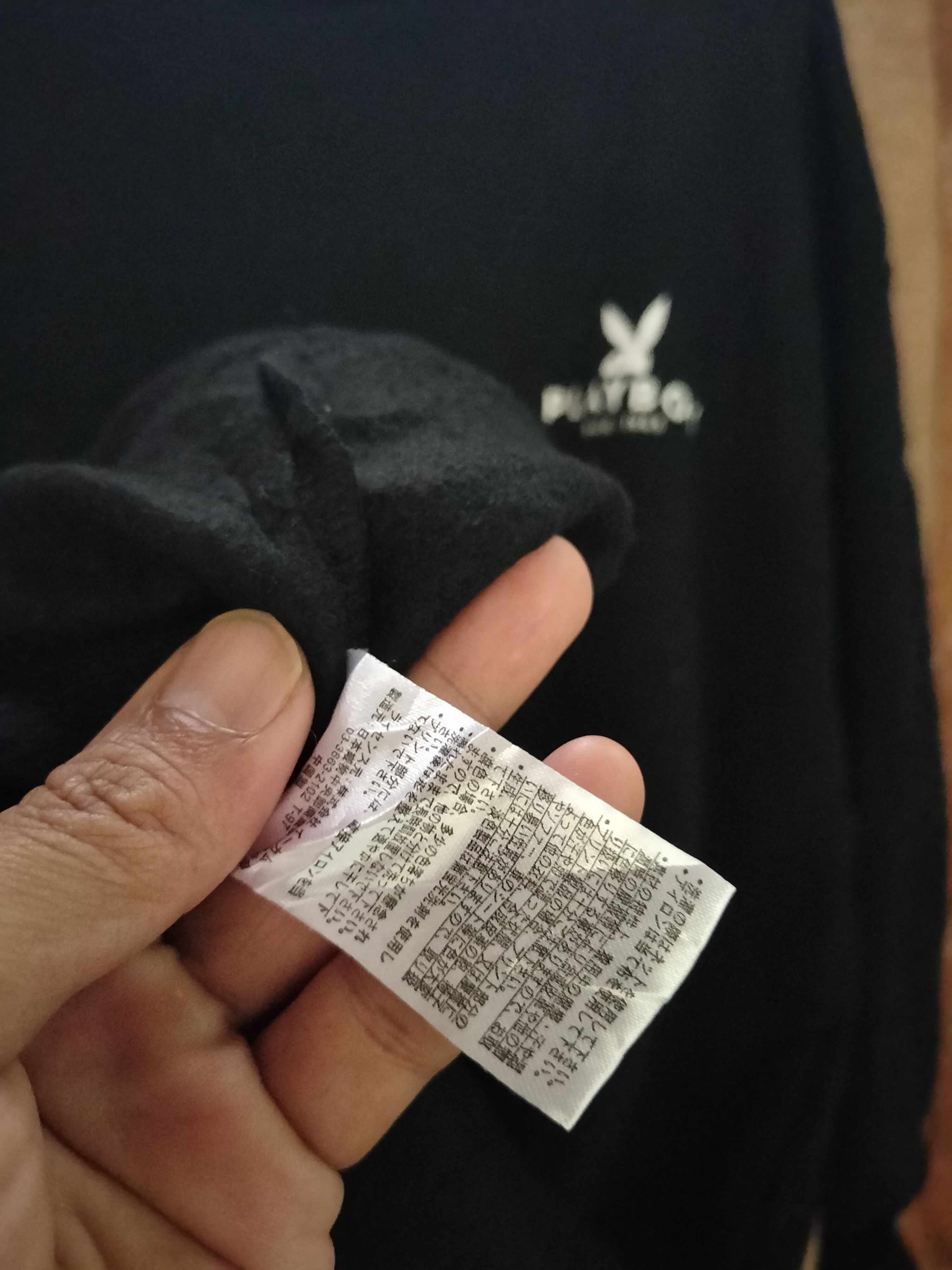 Playboy Vintage Playboy longtrench sweatshirt Black colour street Size US L / EU 52-54 / 3 - 6 Thumbnail