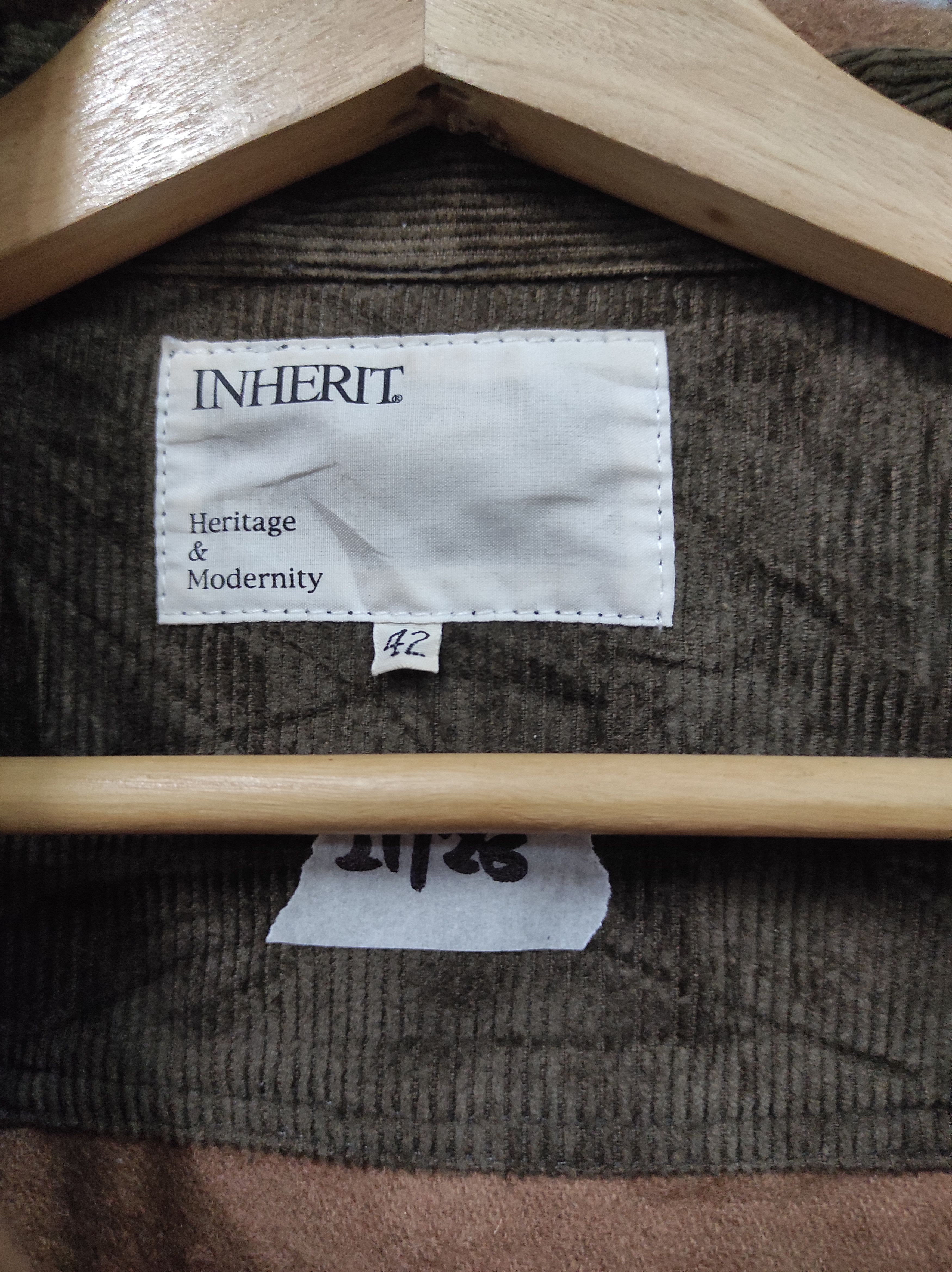 Japanese Brand INHERIT WOOL HERITAGE JACKET Size US XS / EU 42 / 0 - 9 Thumbnail