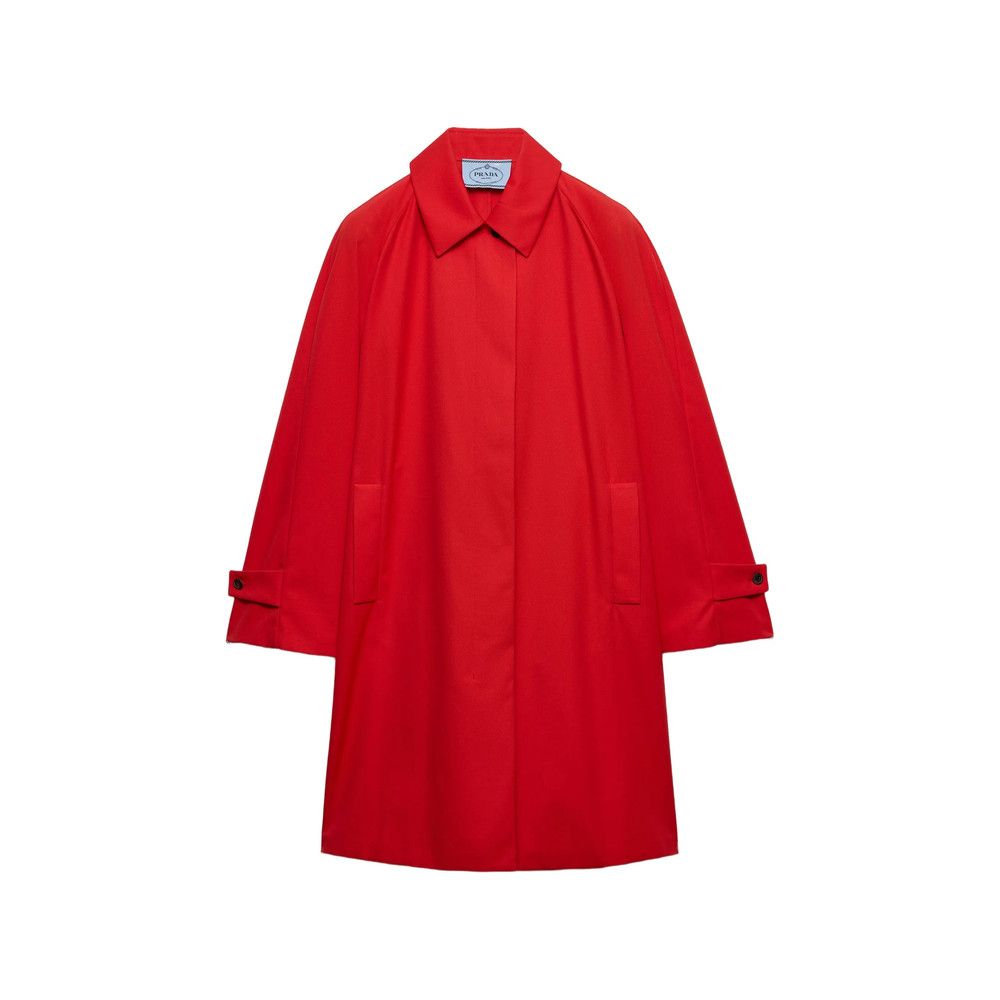 Prada Prada RED Coats - Trench & Raincoats Size XS / US 0-2 / IT 36-38 - 1 Thumbnail