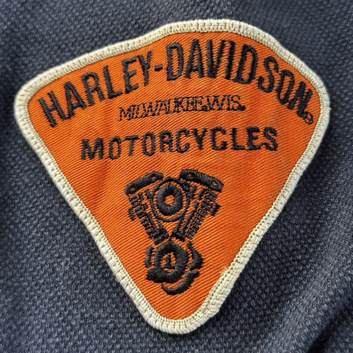 Harley Davidson Vintage Harley Davidson Zip Up Sweatshirt Bomber Jacket Size US M / EU 48-50 / 2 - 11 Thumbnail