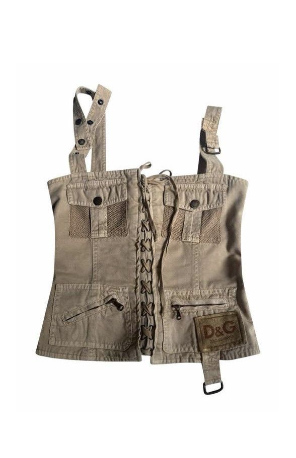 Dolce & Gabbana D&G Vintage Technical Corset Size M / US 6-8 / IT 42-44 - 1 Thumbnail