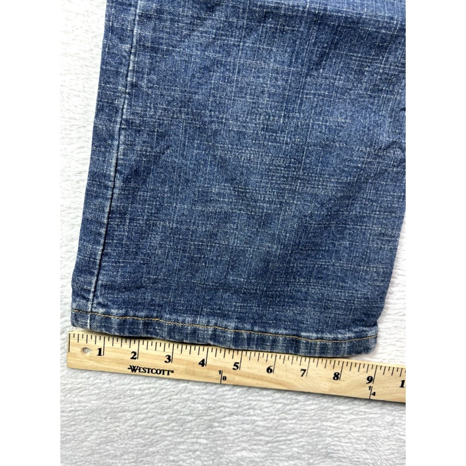 Levi's Levi's 518 Jeans Women's Jeans 9 Jr Blue Denim Bootcut Dark Wash Stretch Size 30" / US 8 / IT 44 - 5 Thumbnail