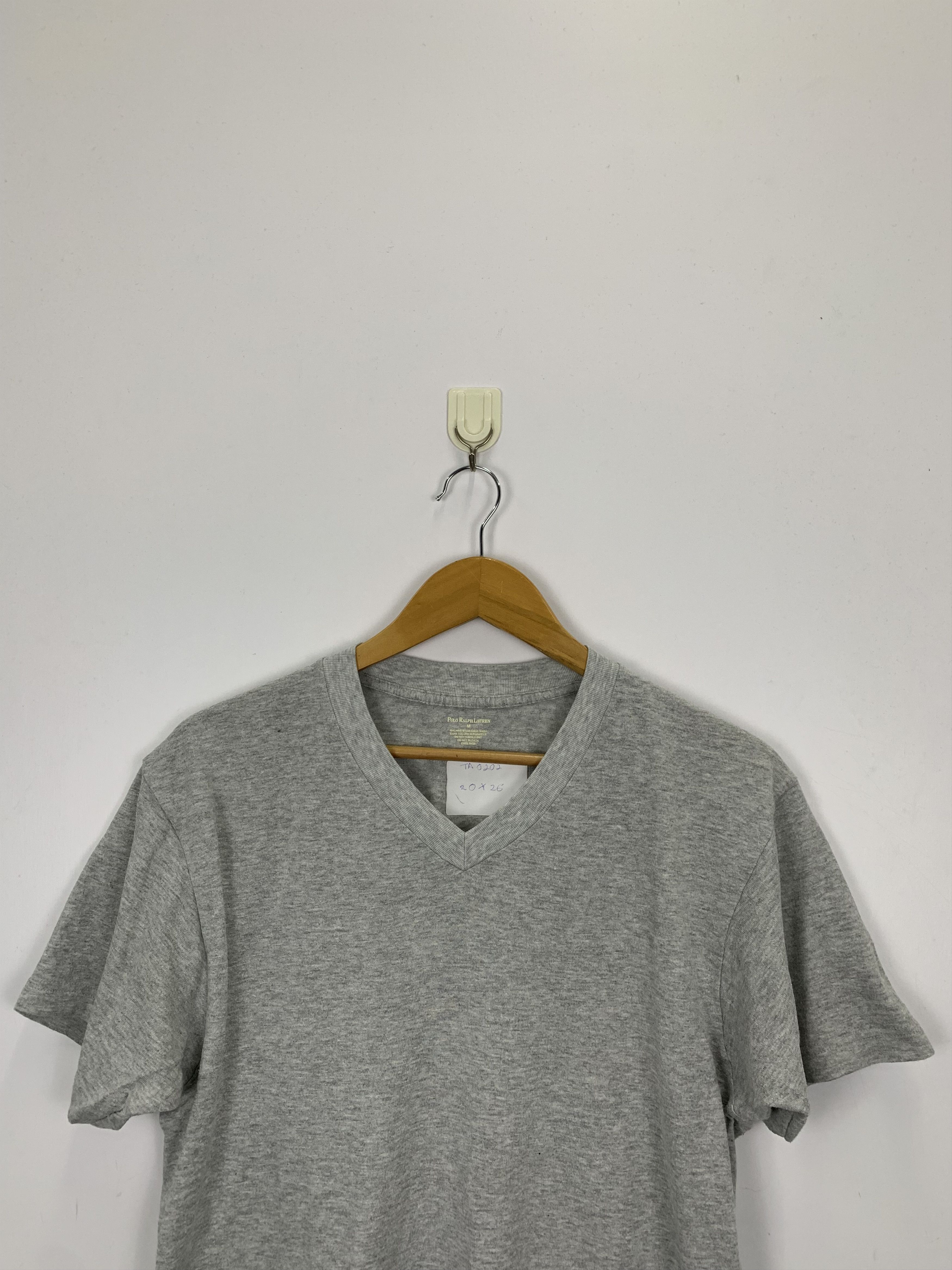 Vintage Vintage Polo Ralph Lauren Plain Tee TA0202 Size US M / EU 48-50 / 2 - 2 Thumbnail