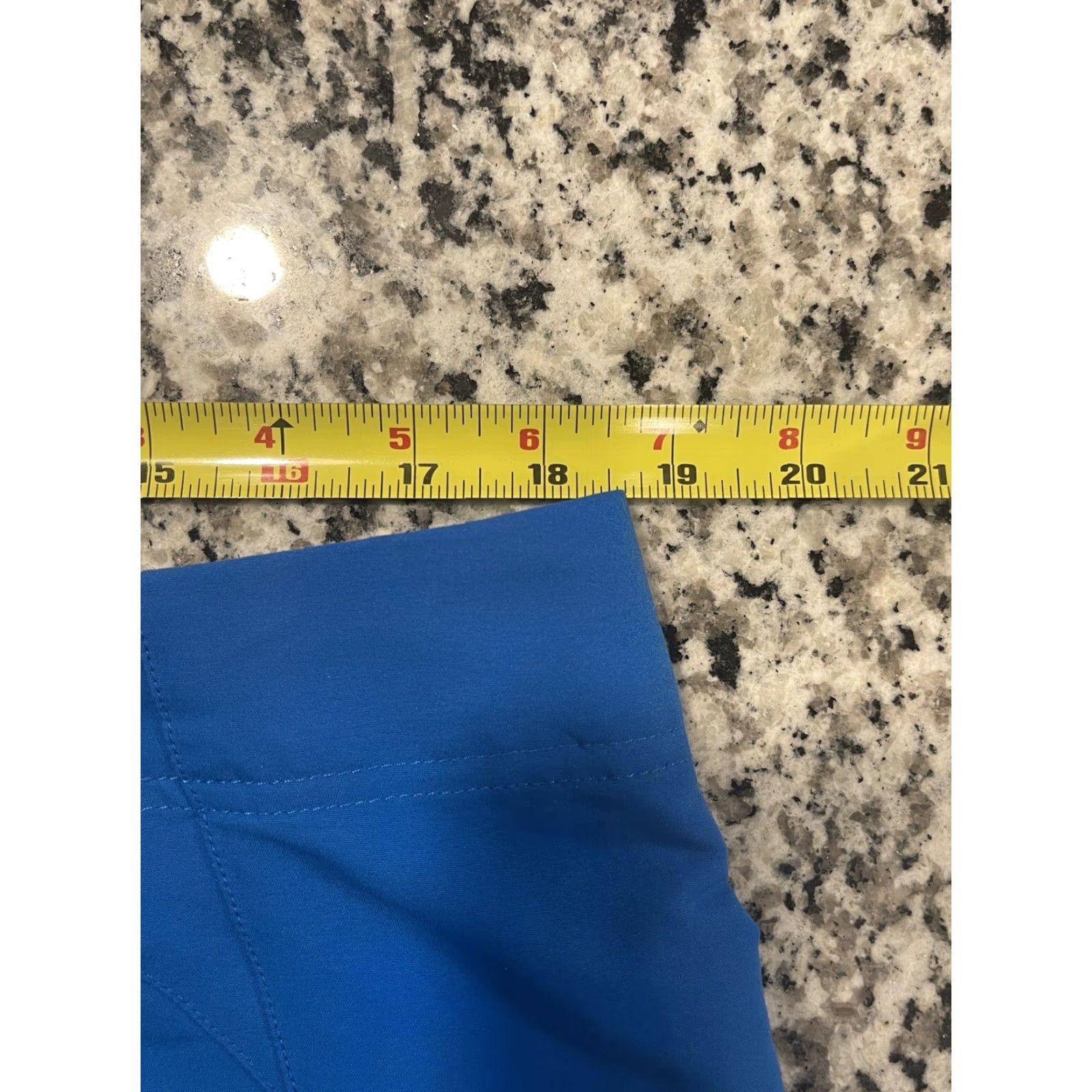 RLX Ralph Lauren RLX Ralph Lauren Board Shorts Mens 36 9" Inseam Blue Polyester Board Shorts Mens Blue 9" Inseam Pockets Drawstring Hook & Loop Fly Size US 36 / EU 52 - 7 Thumbnail