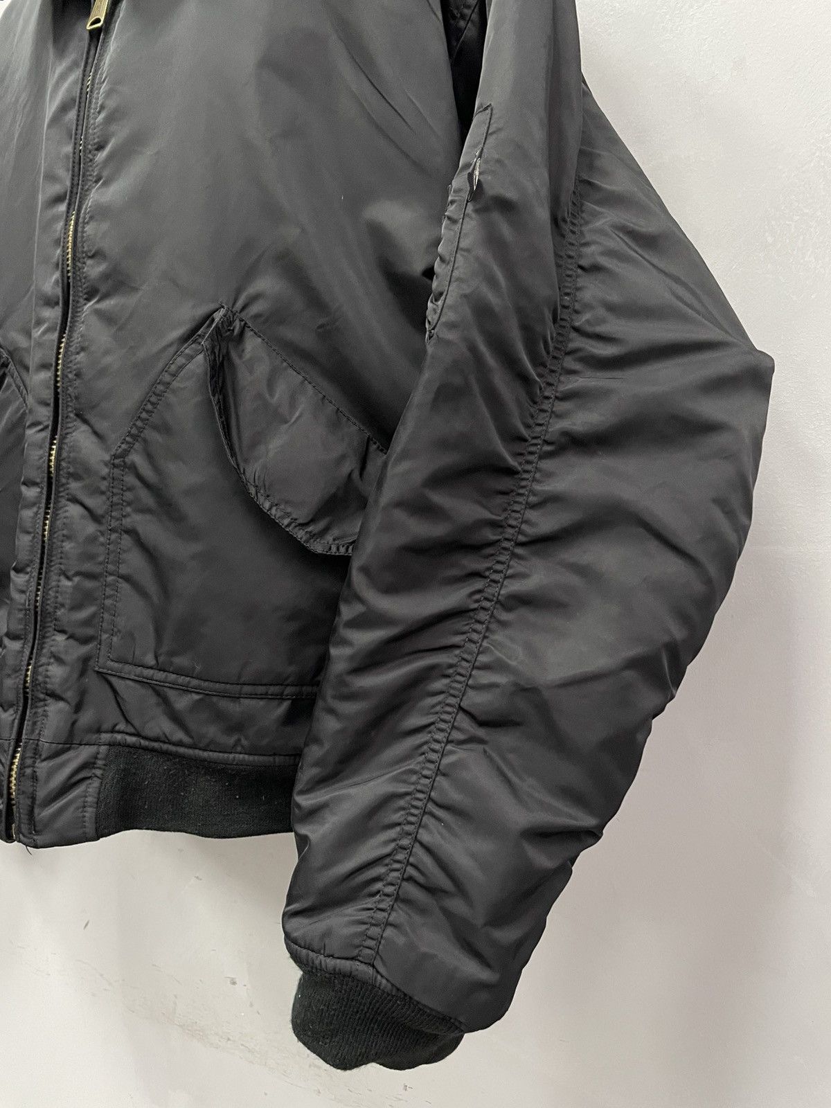 Alpha Industries Rare CWU bomber jacket schott style boxy fit streetwear y2k Size US XXL / EU 58 / 5 - 6 Thumbnail