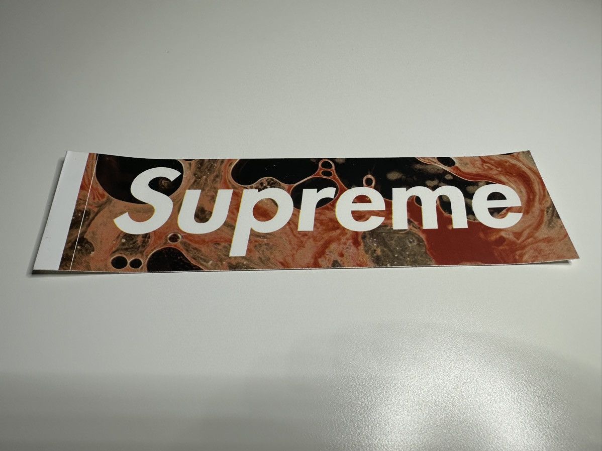 Supreme Supreme 2017 Blood & Semn Box Logo Sticker Size ONE SIZE - 1 Thumbnail