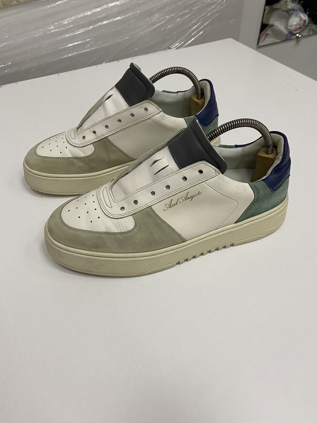 image of Axel Arigato Leather Shoes in White, Men's (Size 10)
