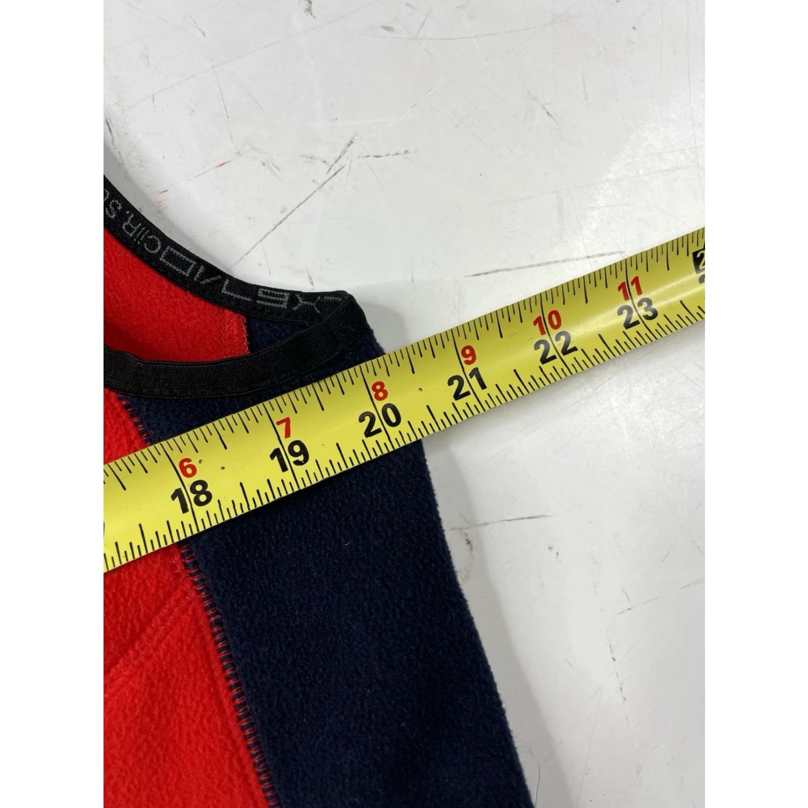 Ralph Lauren VINTAGE RLX Ralph Lauren USA Flag Spell Out Red Fleece Full Zip Vest Men M Size US M / EU 48-50 / 2 - 5 Thumbnail