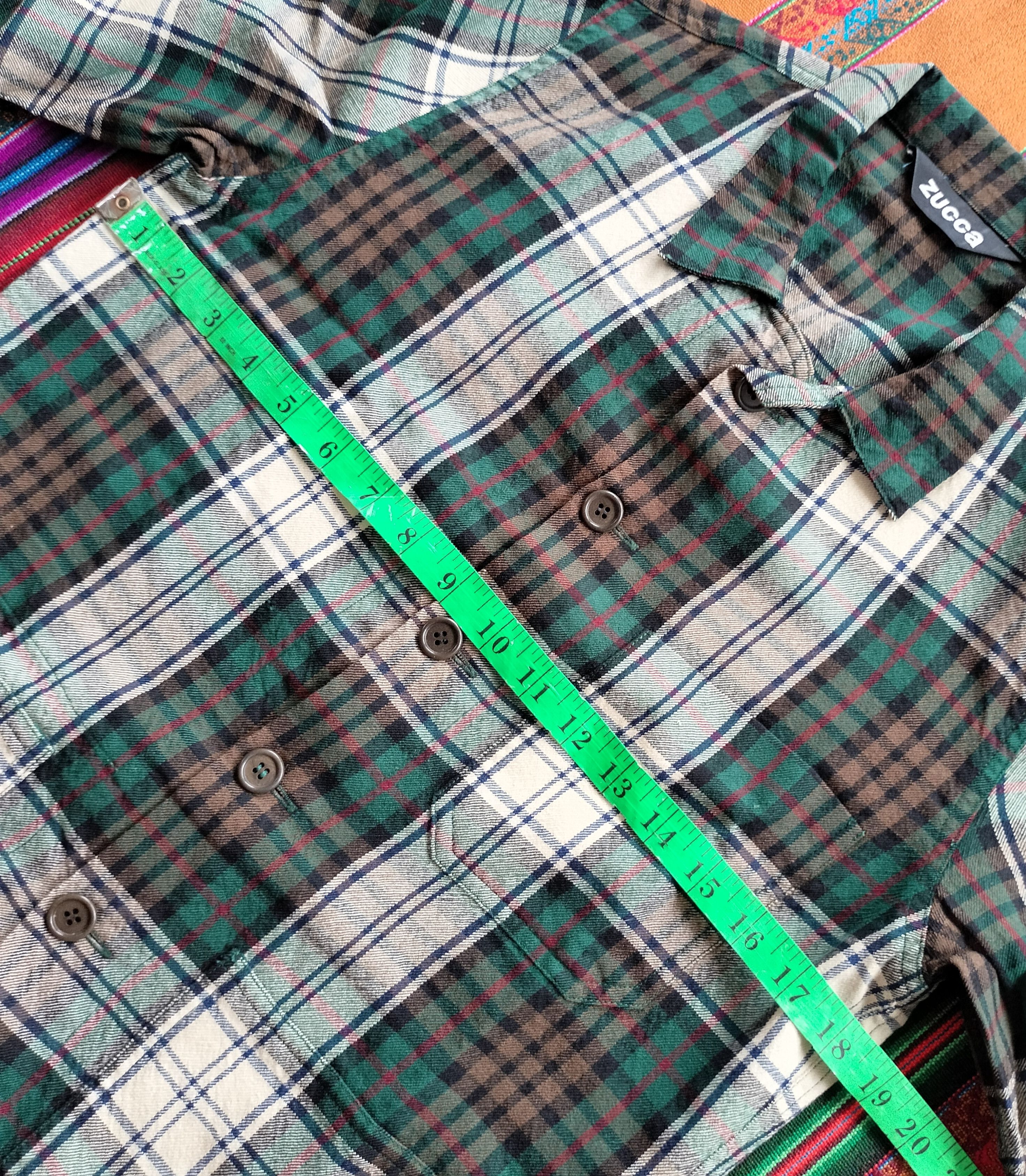CABANE de ZUCCa Cabane de zucca 4 pocket plaid shirt Size M / US 6-8 / IT 42-44 - 15 Thumbnail